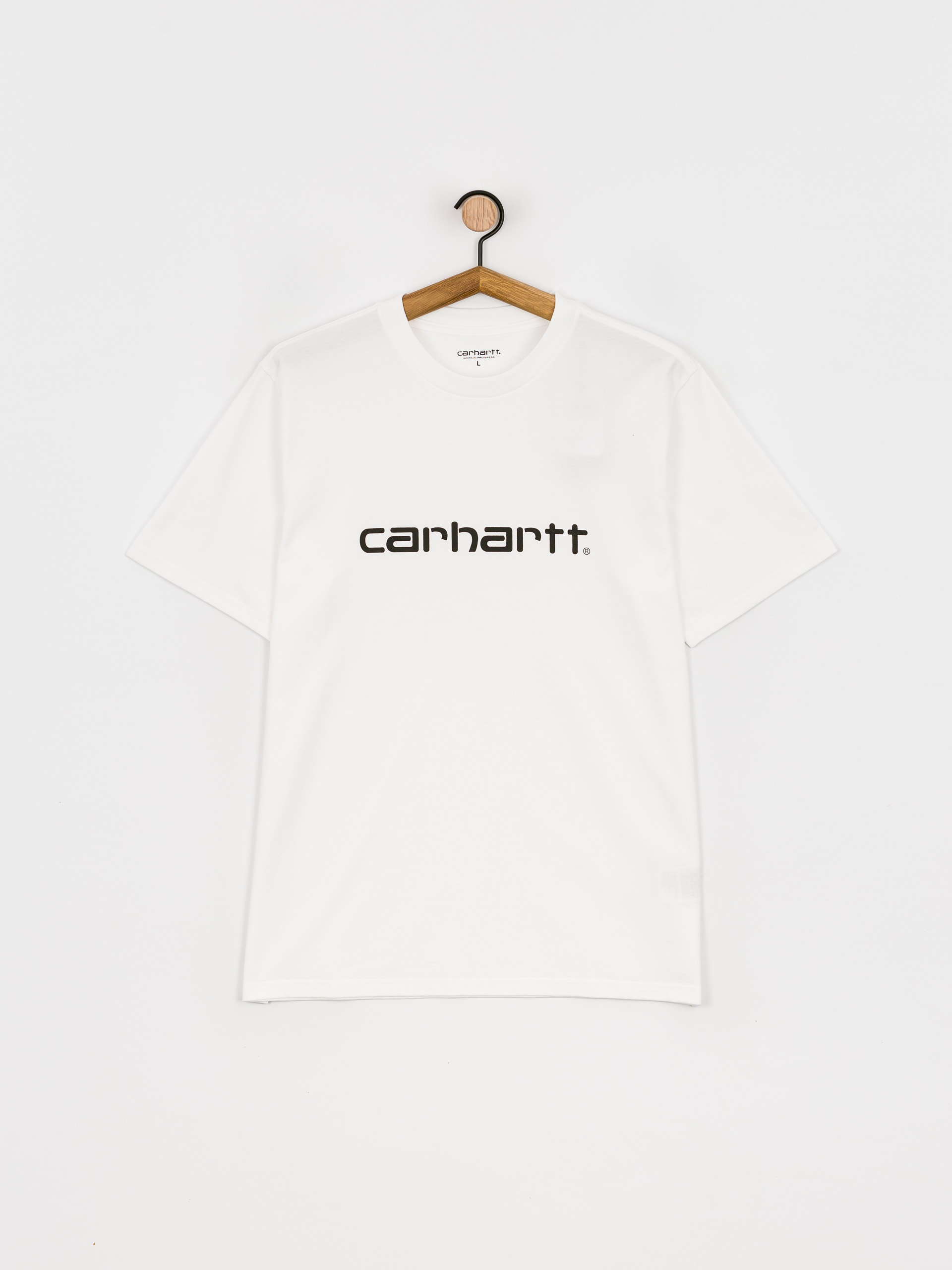 Tričko Carhartt WIP Script (white/black)