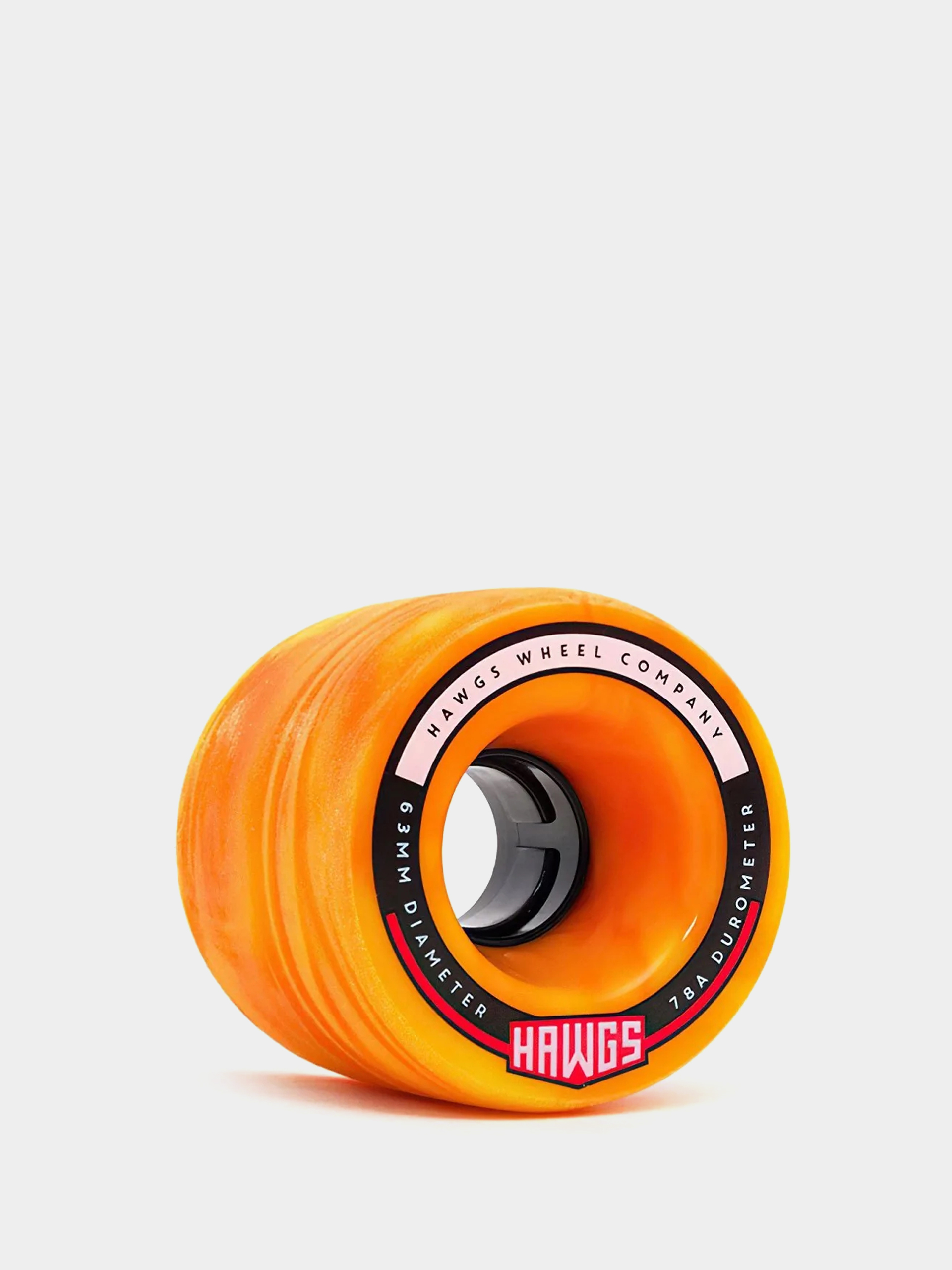 Koleu010dka Landyachtz Fattie Hawgs 78A (orange/yellow swirl)