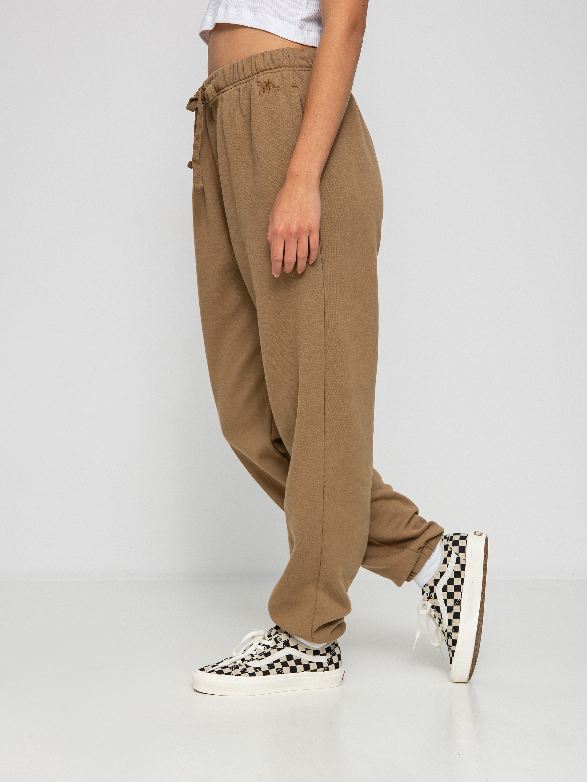 Kalhoty Vans Armanto Fleece Wmn (lizzie armanto dirt)