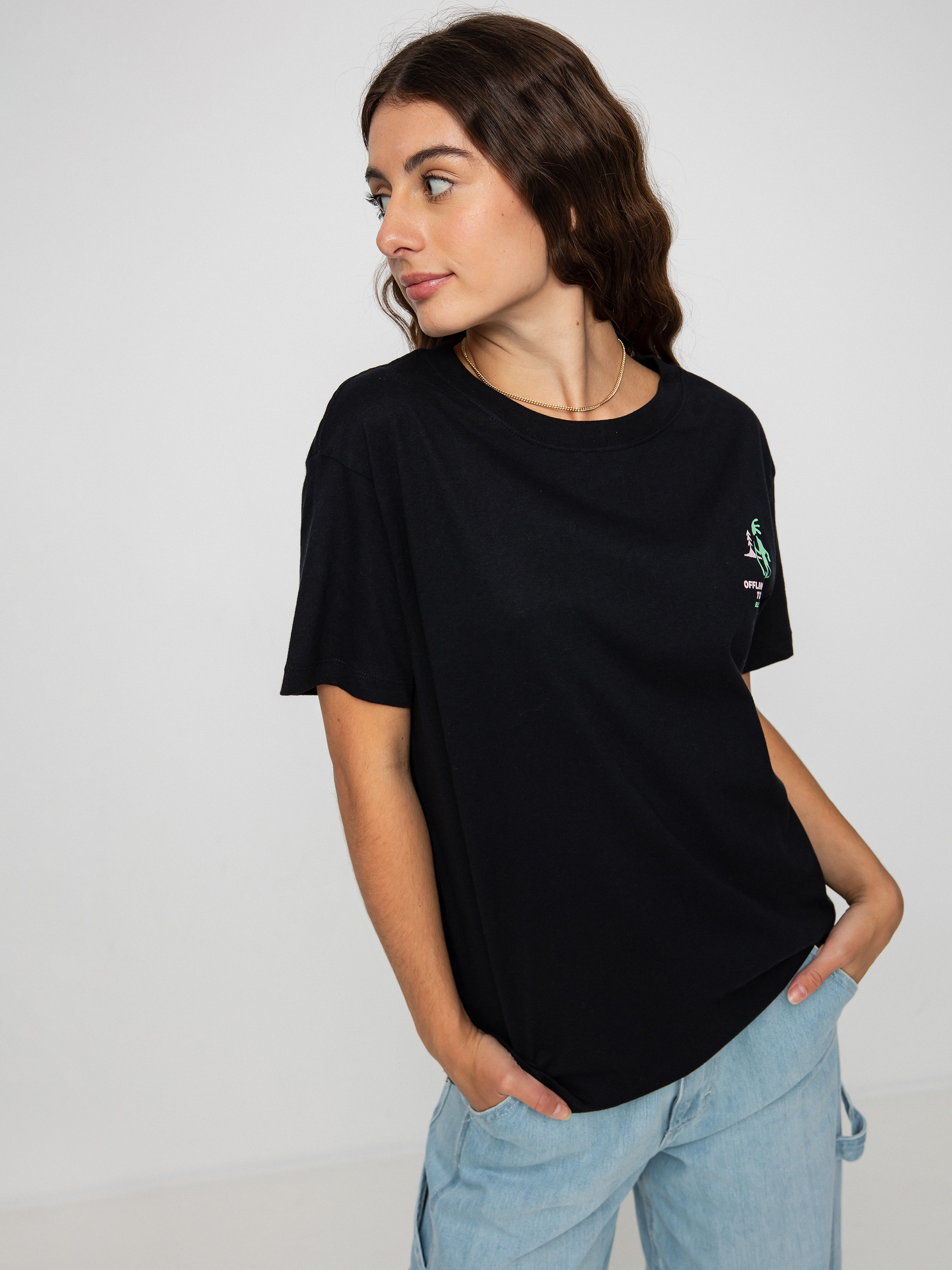 Tričko Element Offline Wmn (flint black)