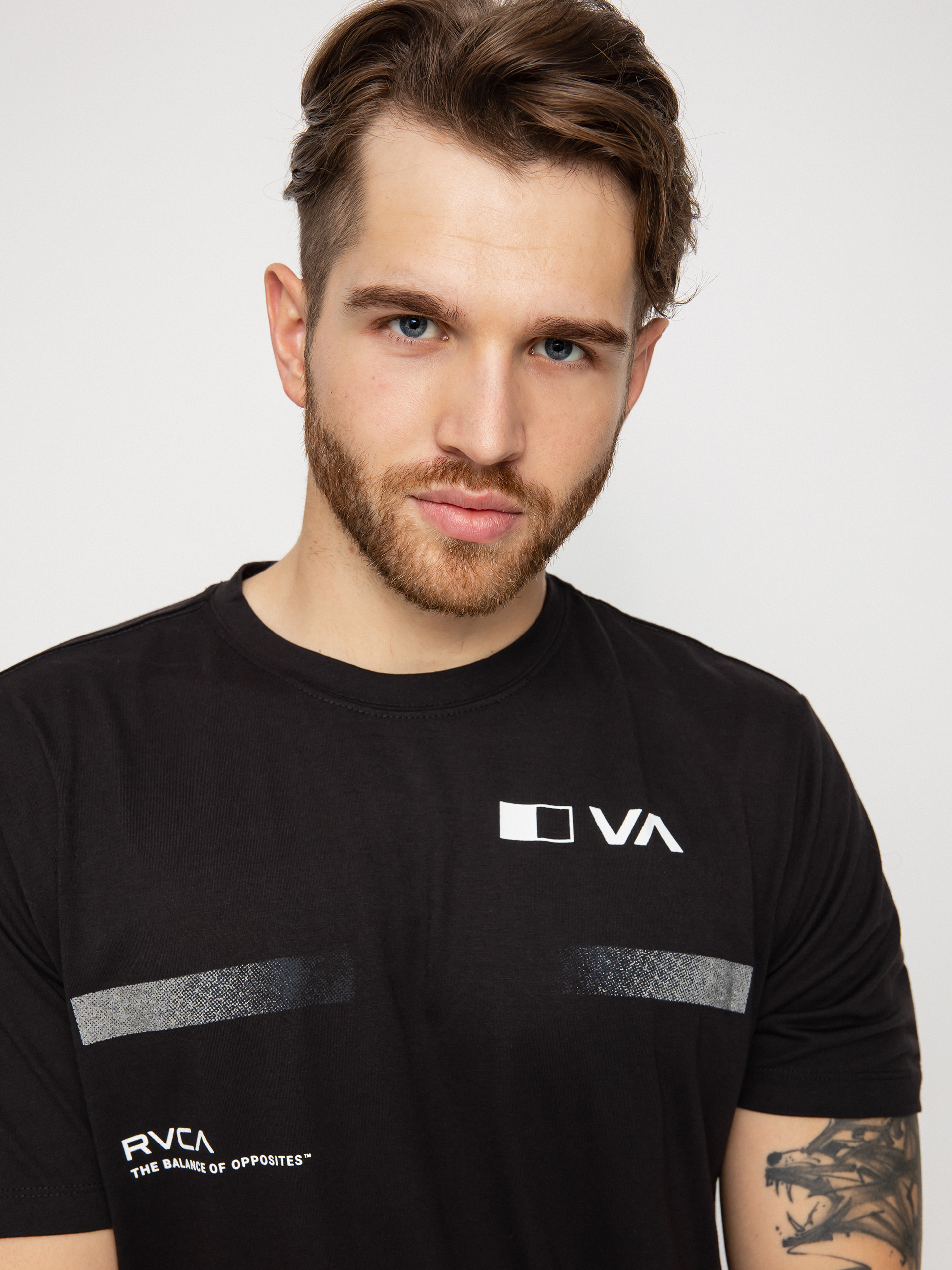 Tričko RVCA Pix Bar (black)