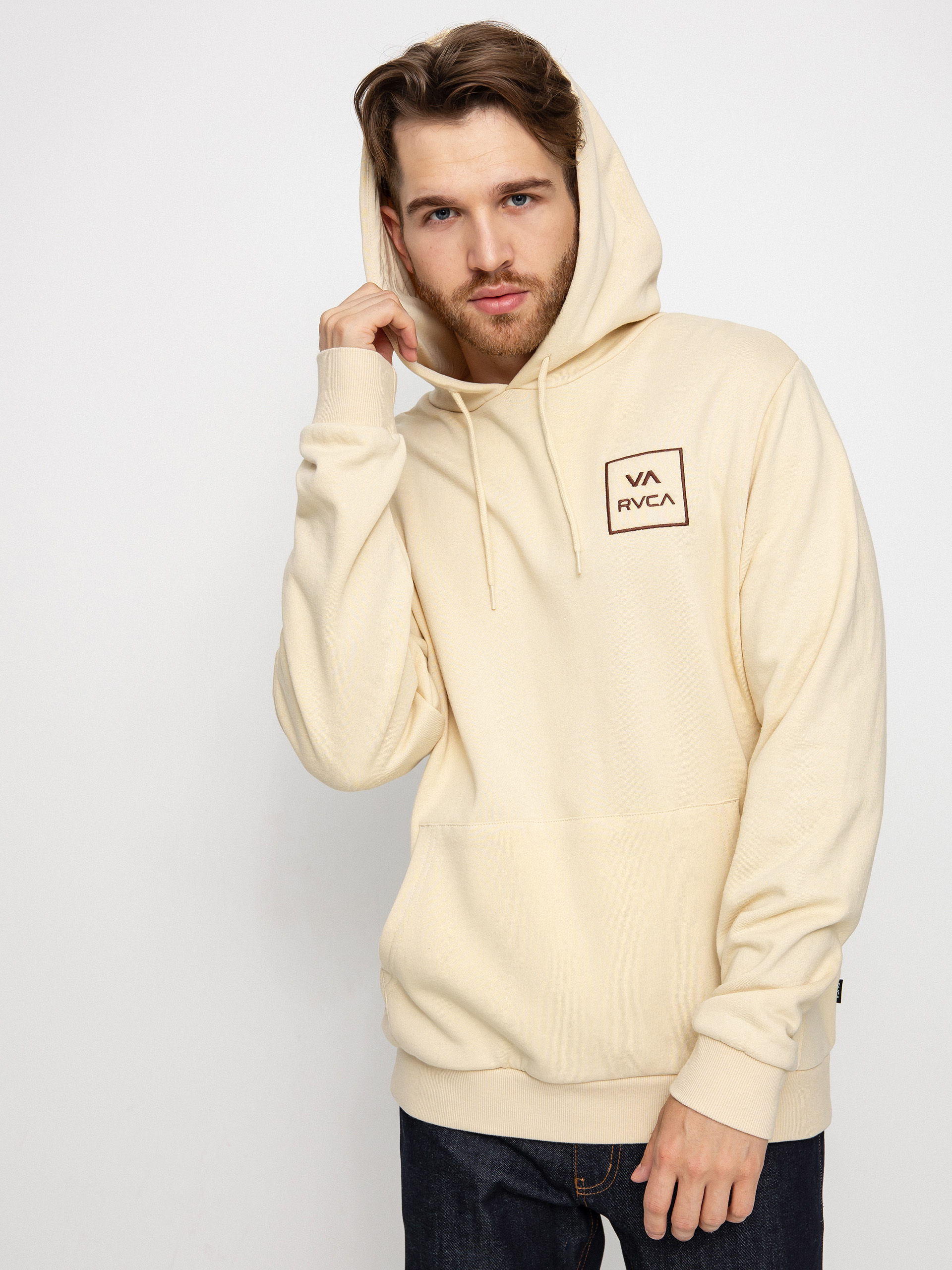 Mikina s kapucí RVCA Rvca All The Ways HD (bleached)