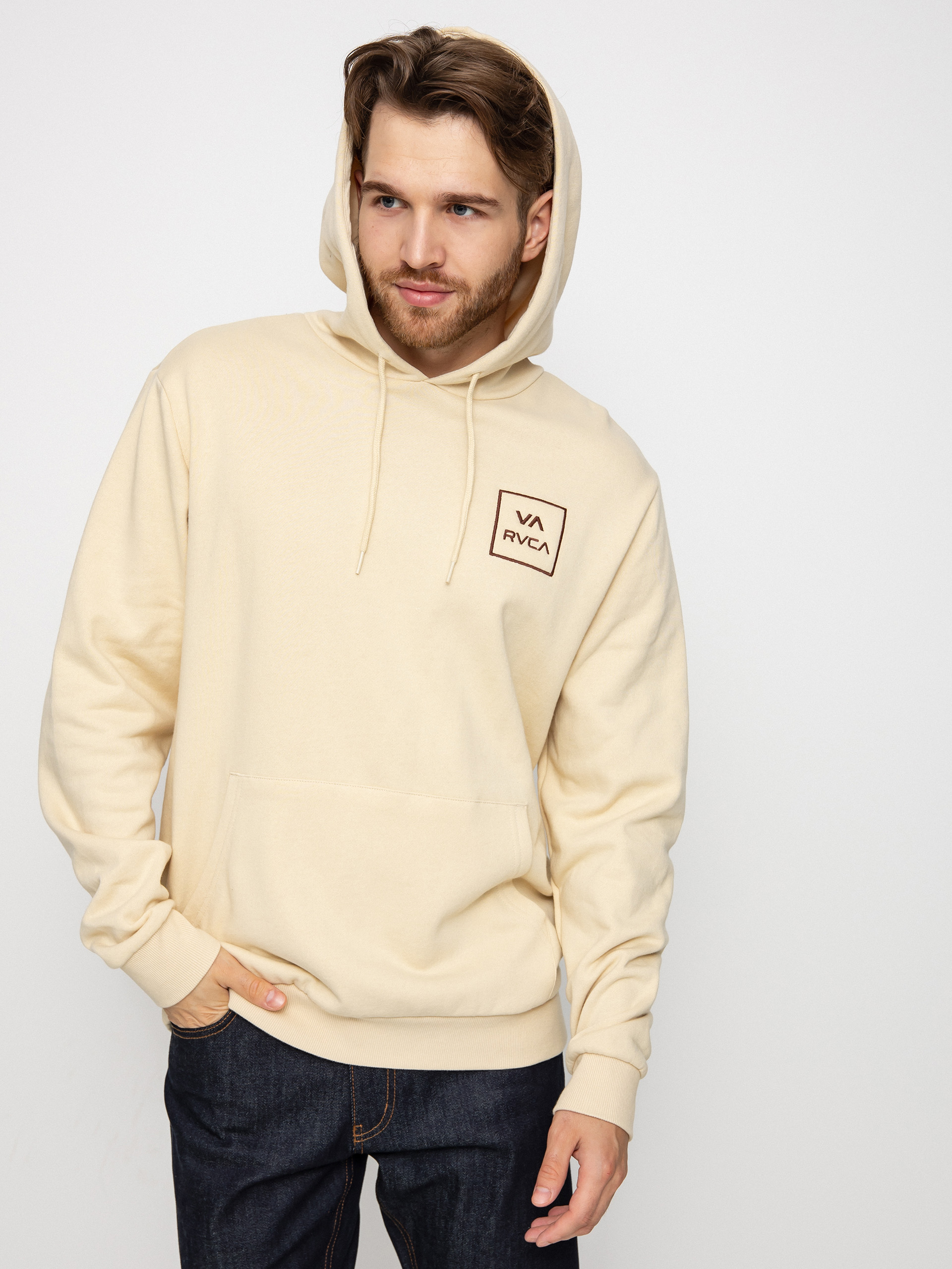 Mikina s kapucí RVCA Rvca All The Ways HD (bleached)