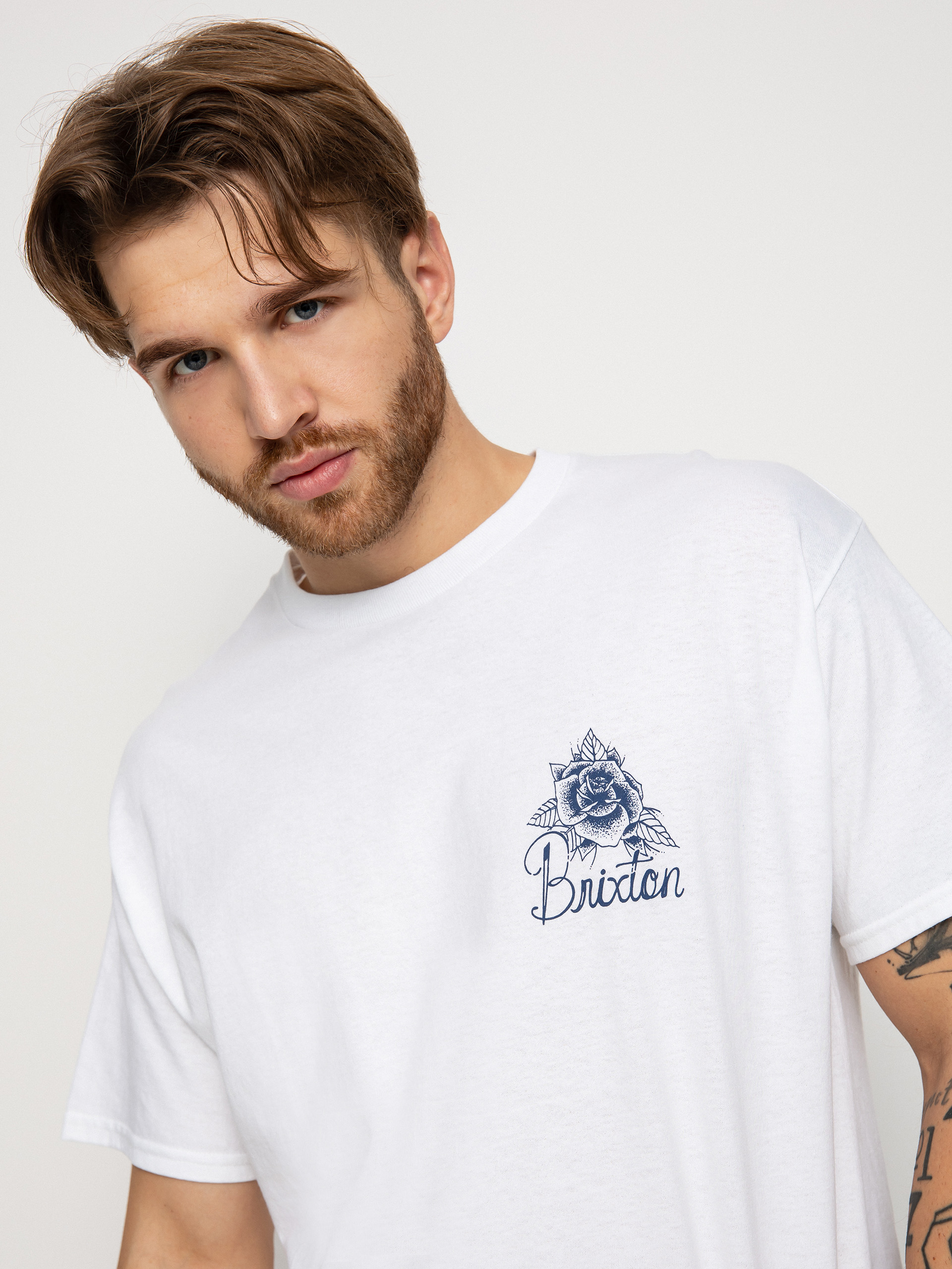 Tričko Brixton Lost Highway (white)