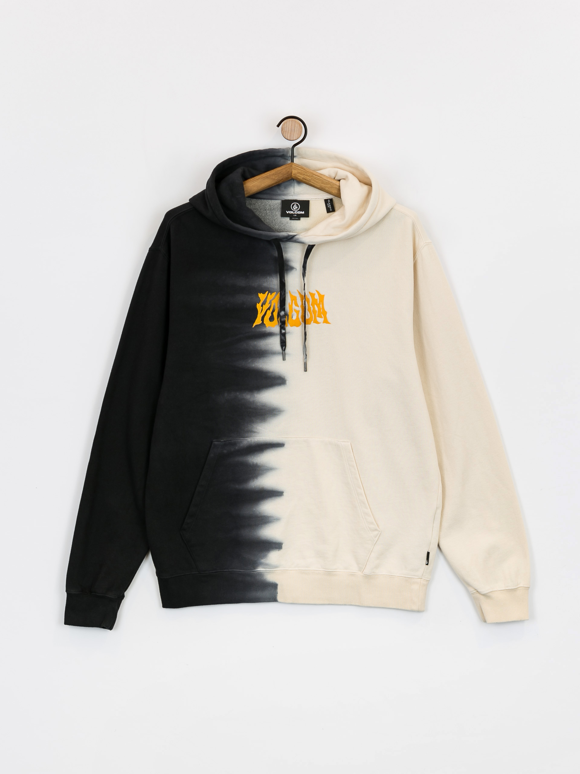 Mikina s kapucí Volcom Blew Out HD (black)