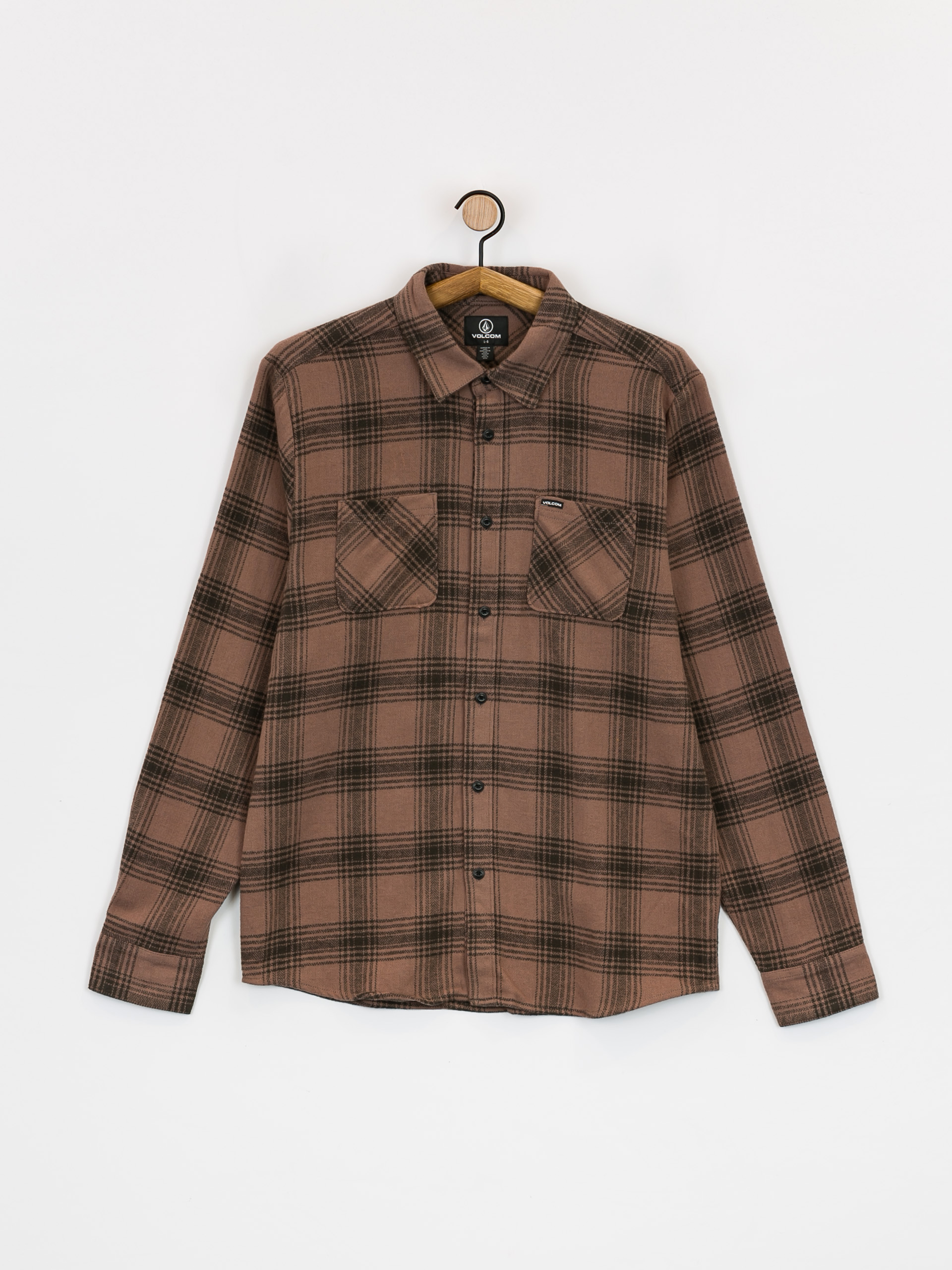 Košile Volcom Tone Stone Ls (doeskin)