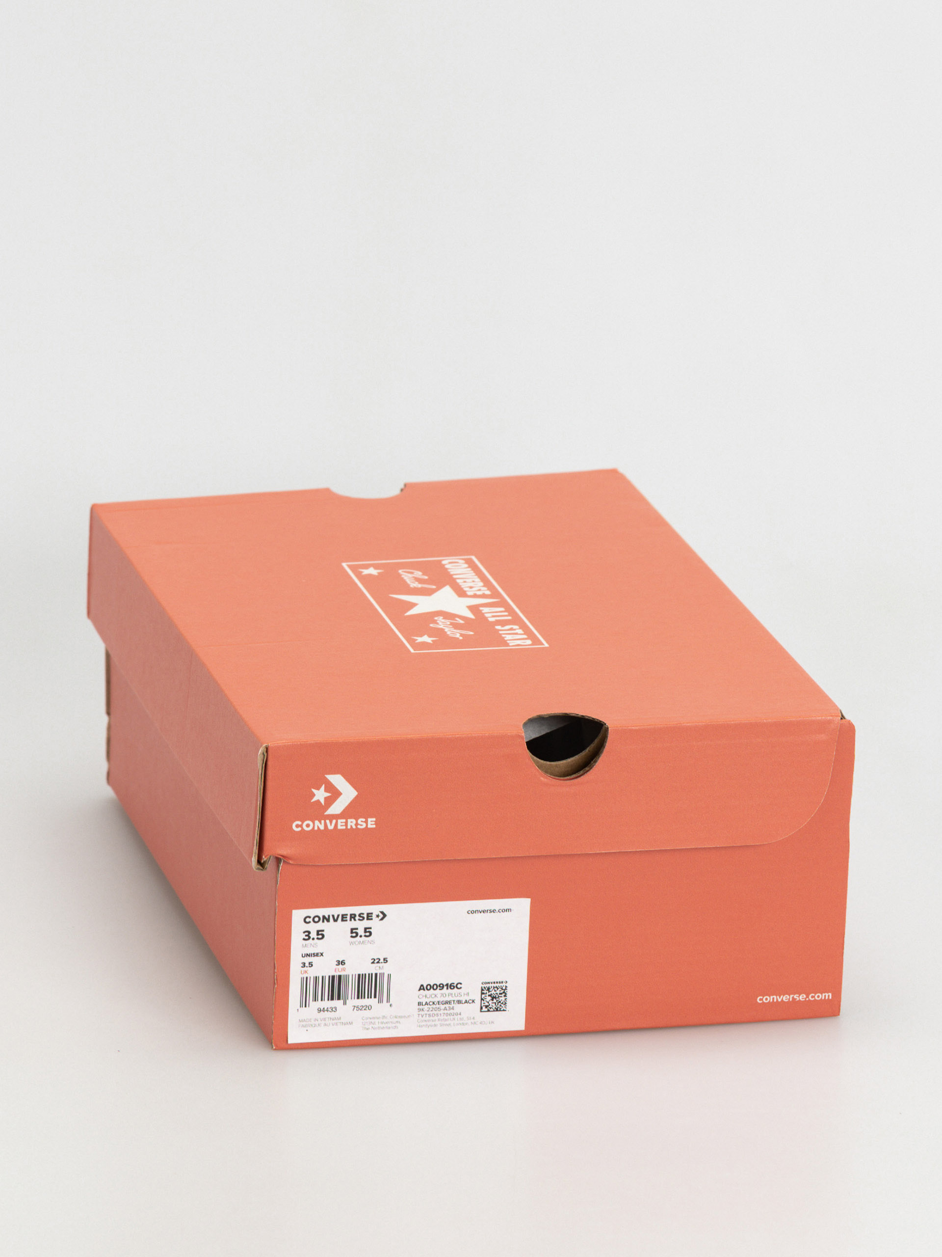 Tenisky Converse Chuck 70 Plus Hi (black/egret/black)