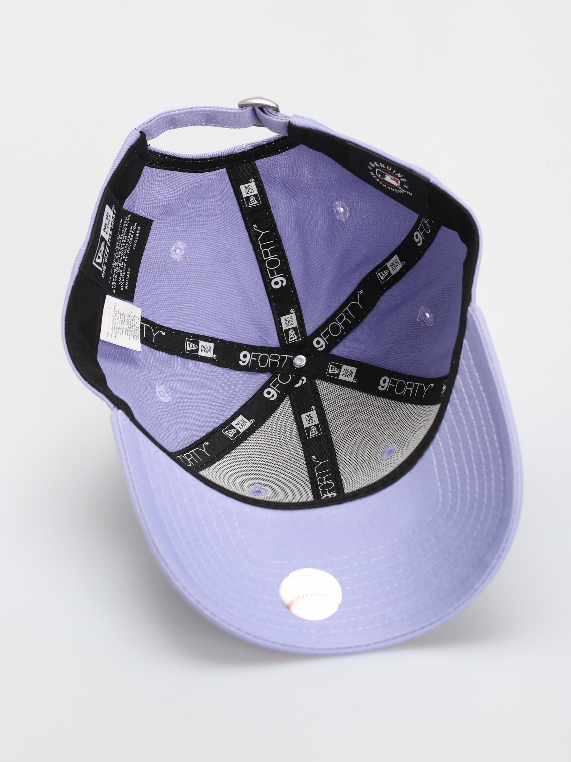 Kšiltovka  New Era League Essential 9Forty New York Yankess Wmn (lavender/white)