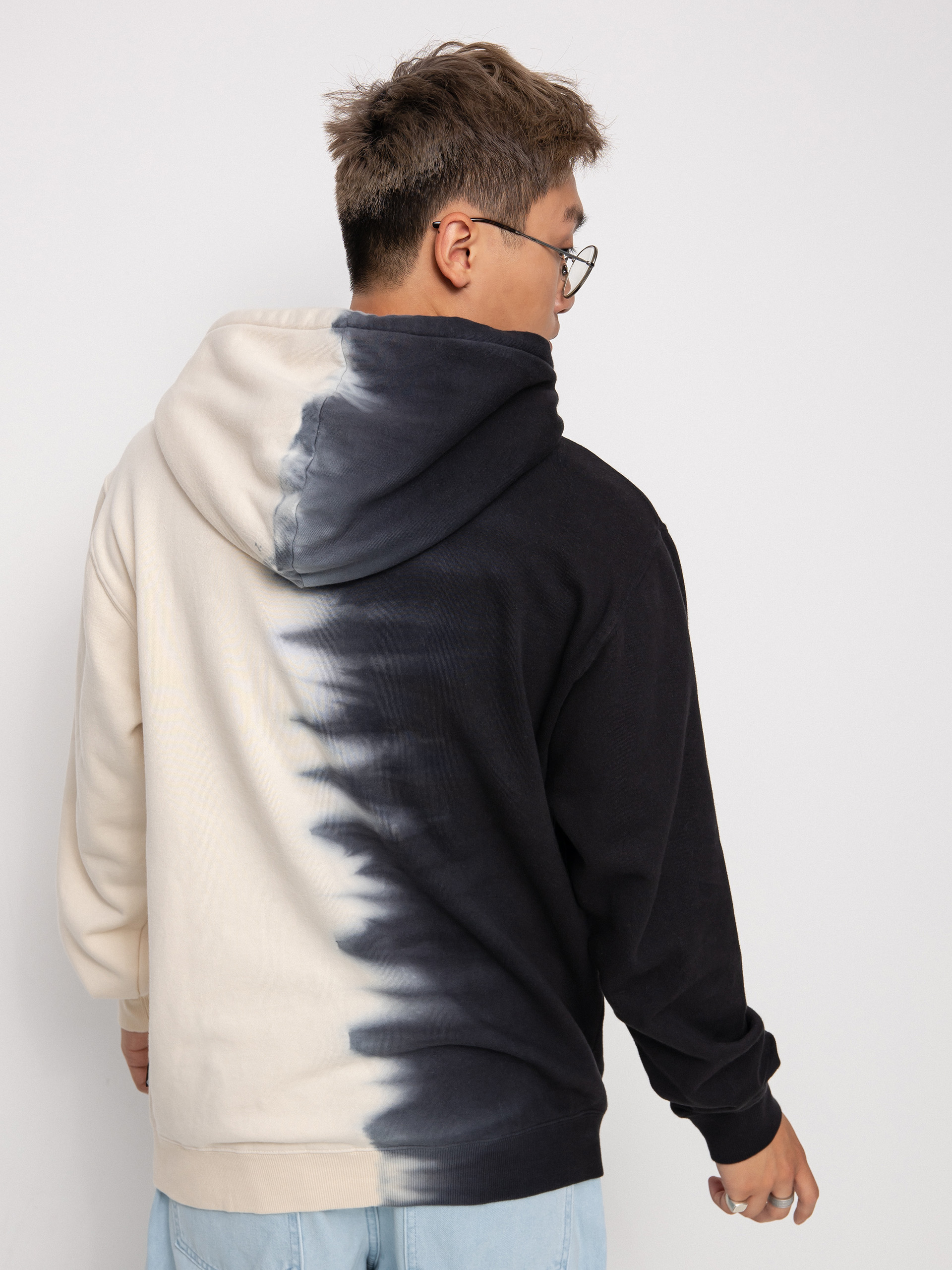 Mikina s kapucí Volcom Blew Out HD (black)