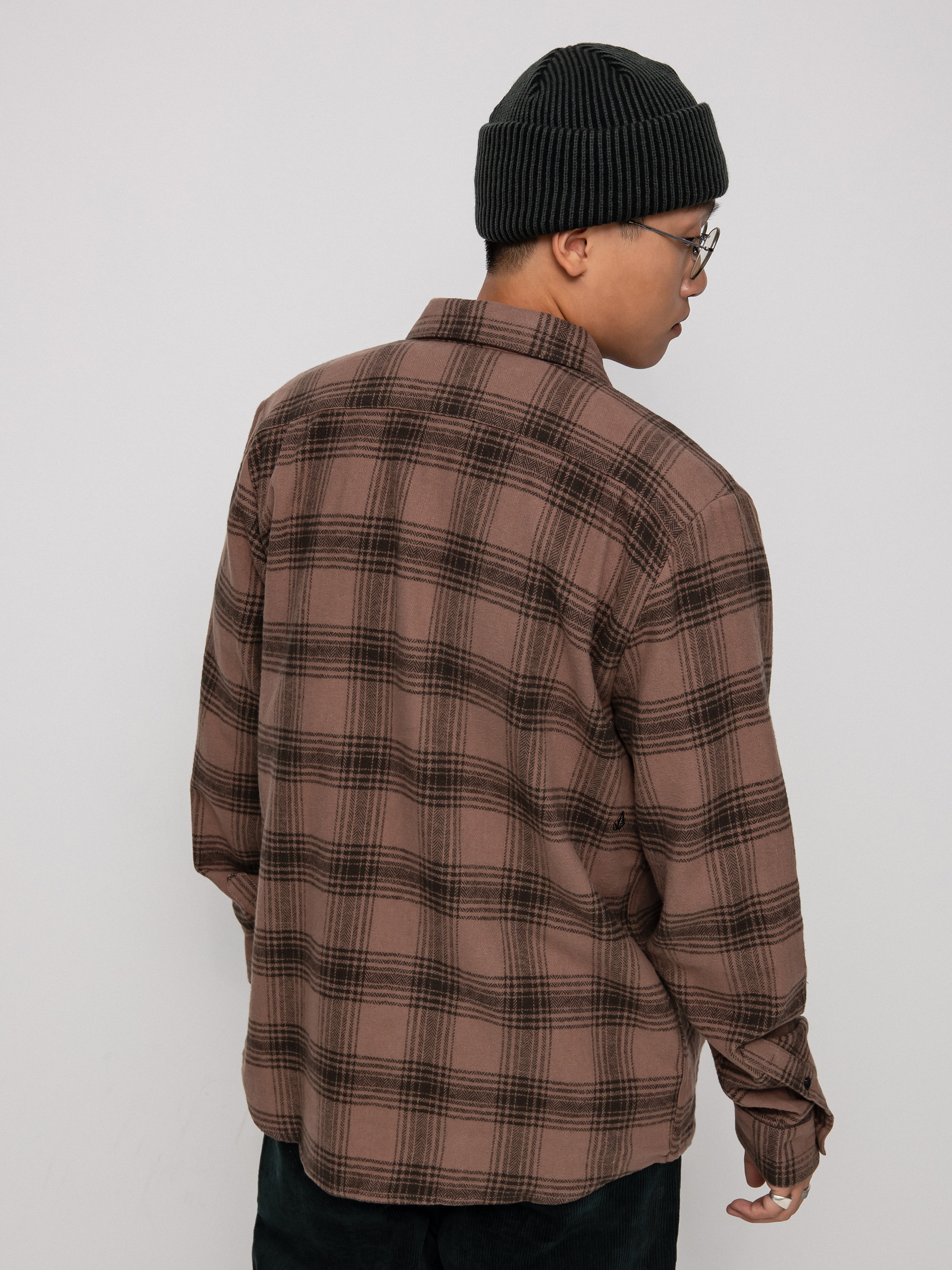 Košile Volcom Tone Stone Ls (doeskin)