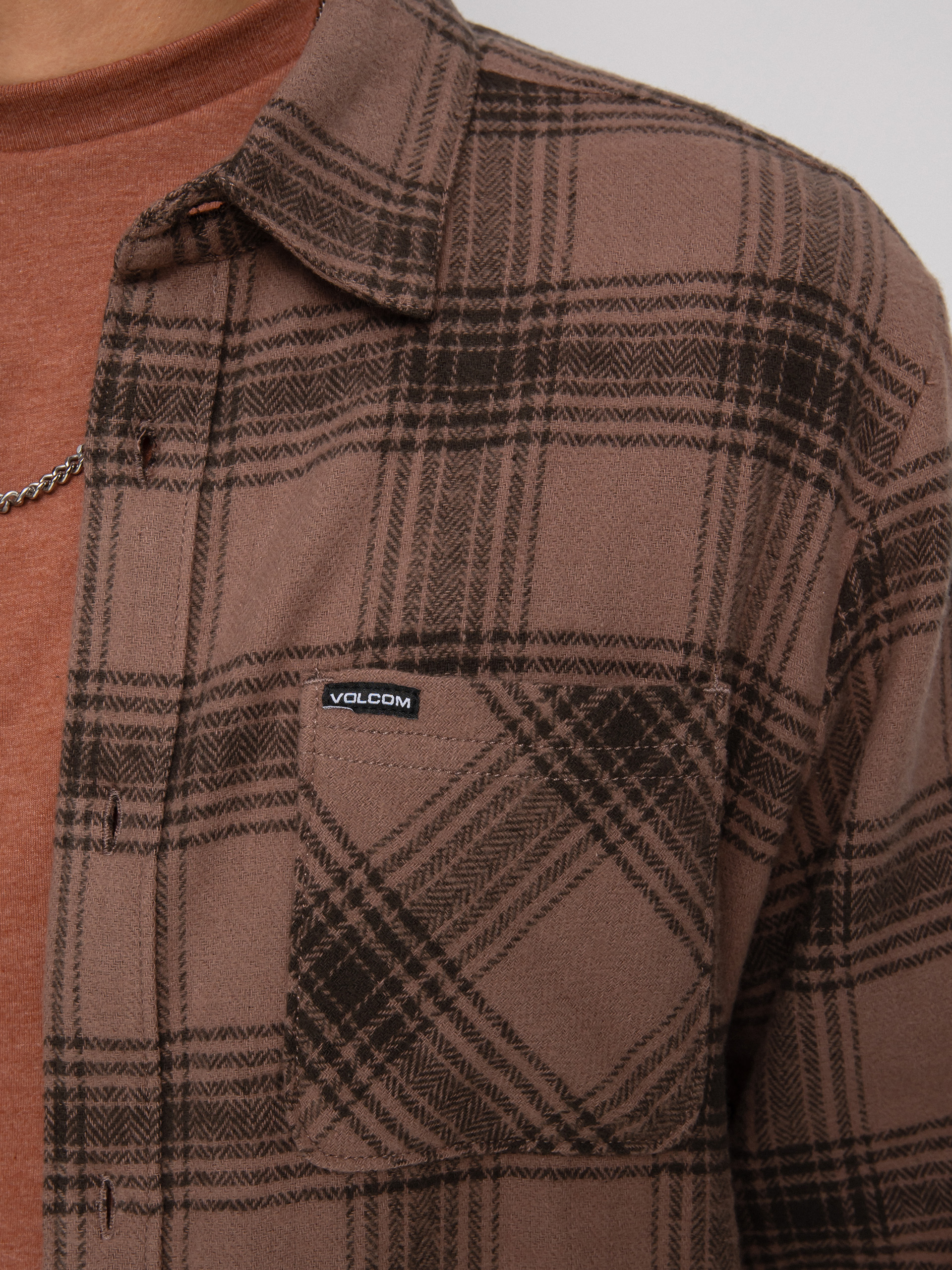 Košile Volcom Tone Stone Ls (doeskin)