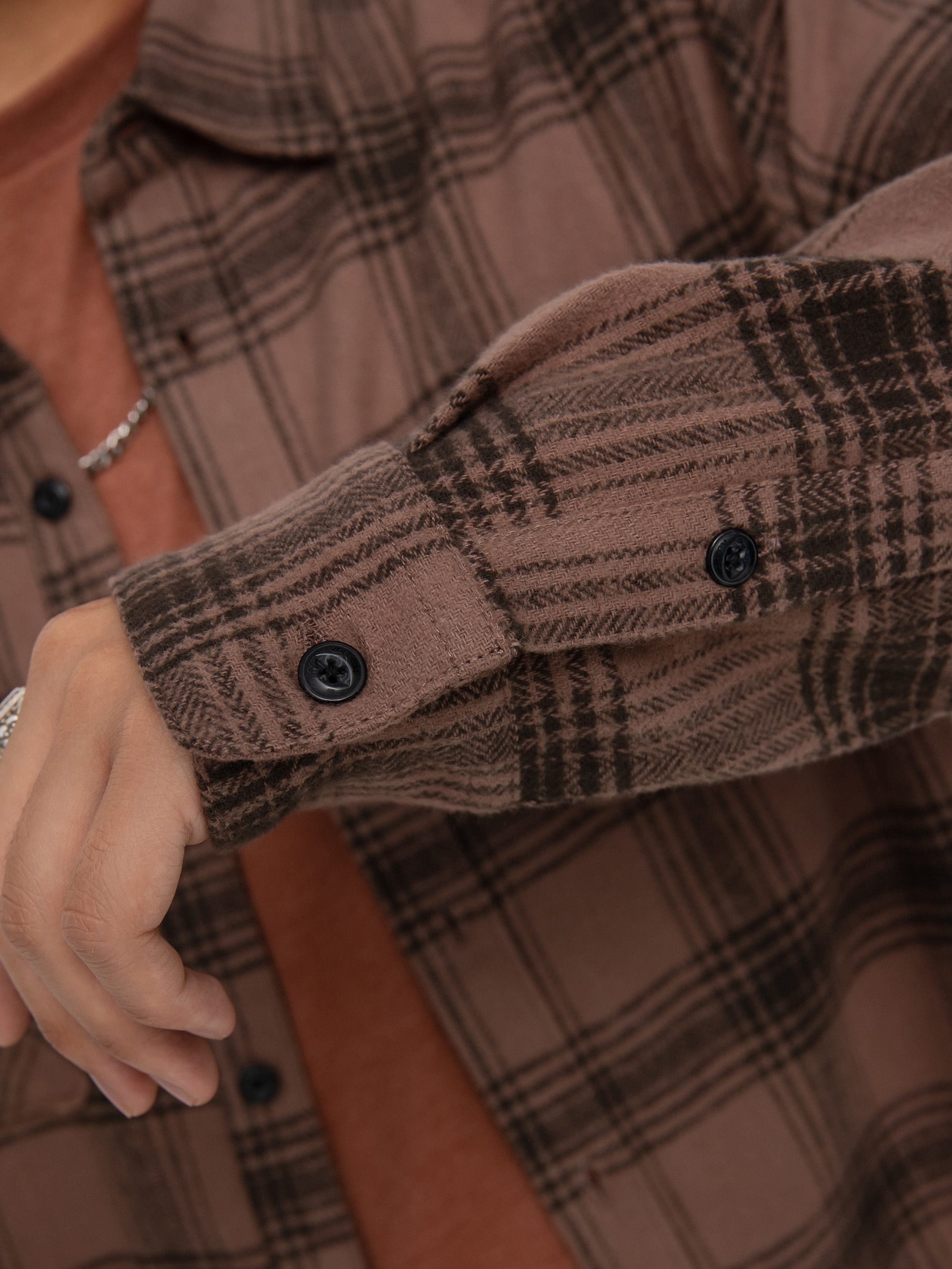 Košile Volcom Tone Stone Ls (doeskin)