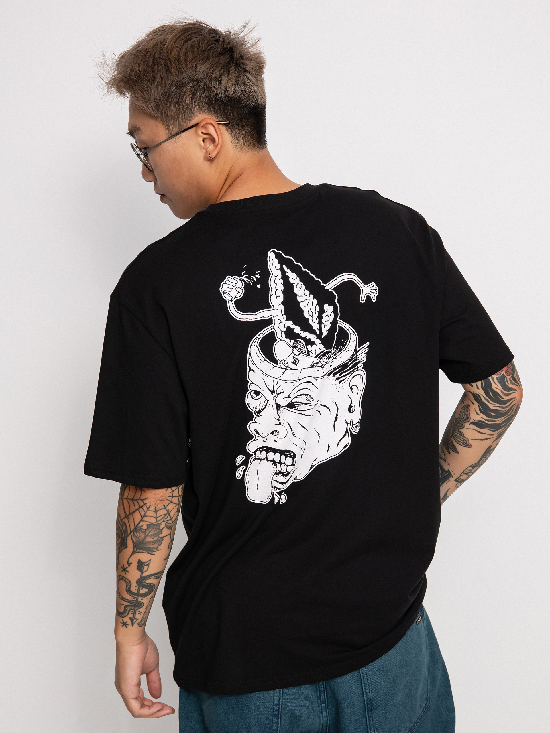 Tričko Volcom Finkstone (black)