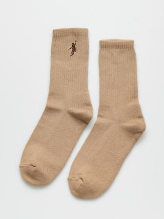 Ponožky Polar Skate No Comply (sand/brown)