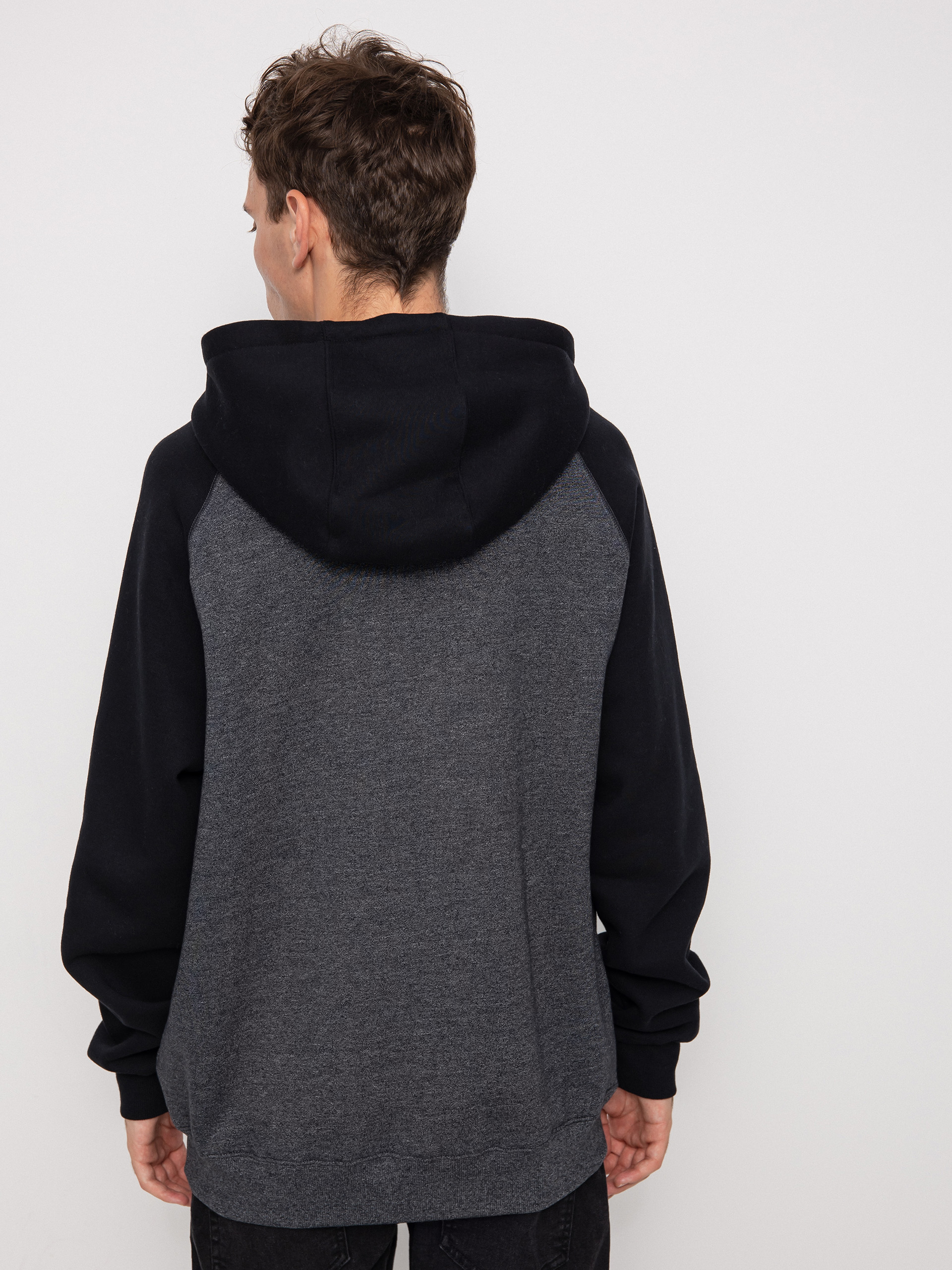 Mikina s kapucí Volcom Homak HD (heather grey)