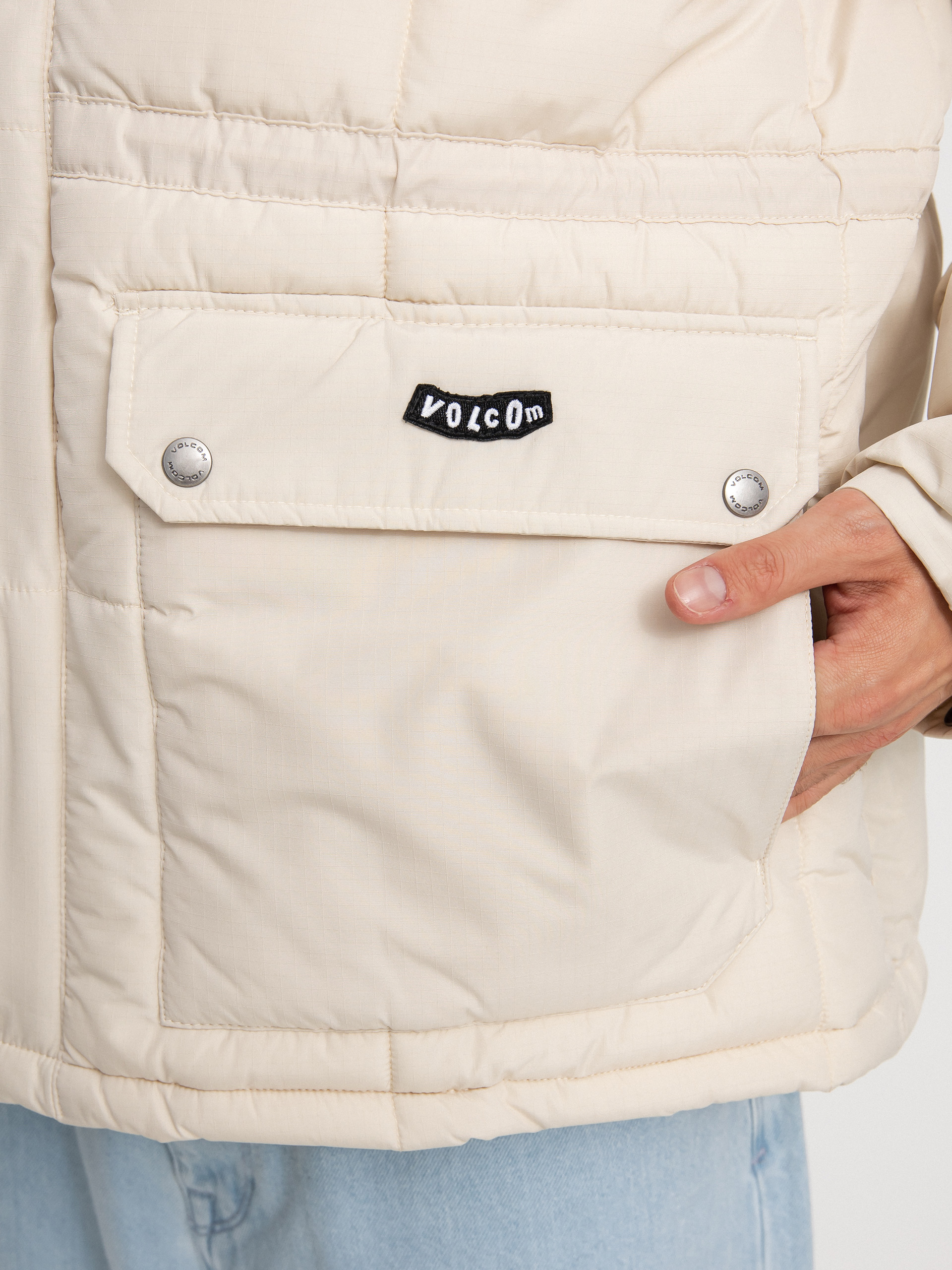 Bunda Volcom Superstoner 5K (whitecap grey)