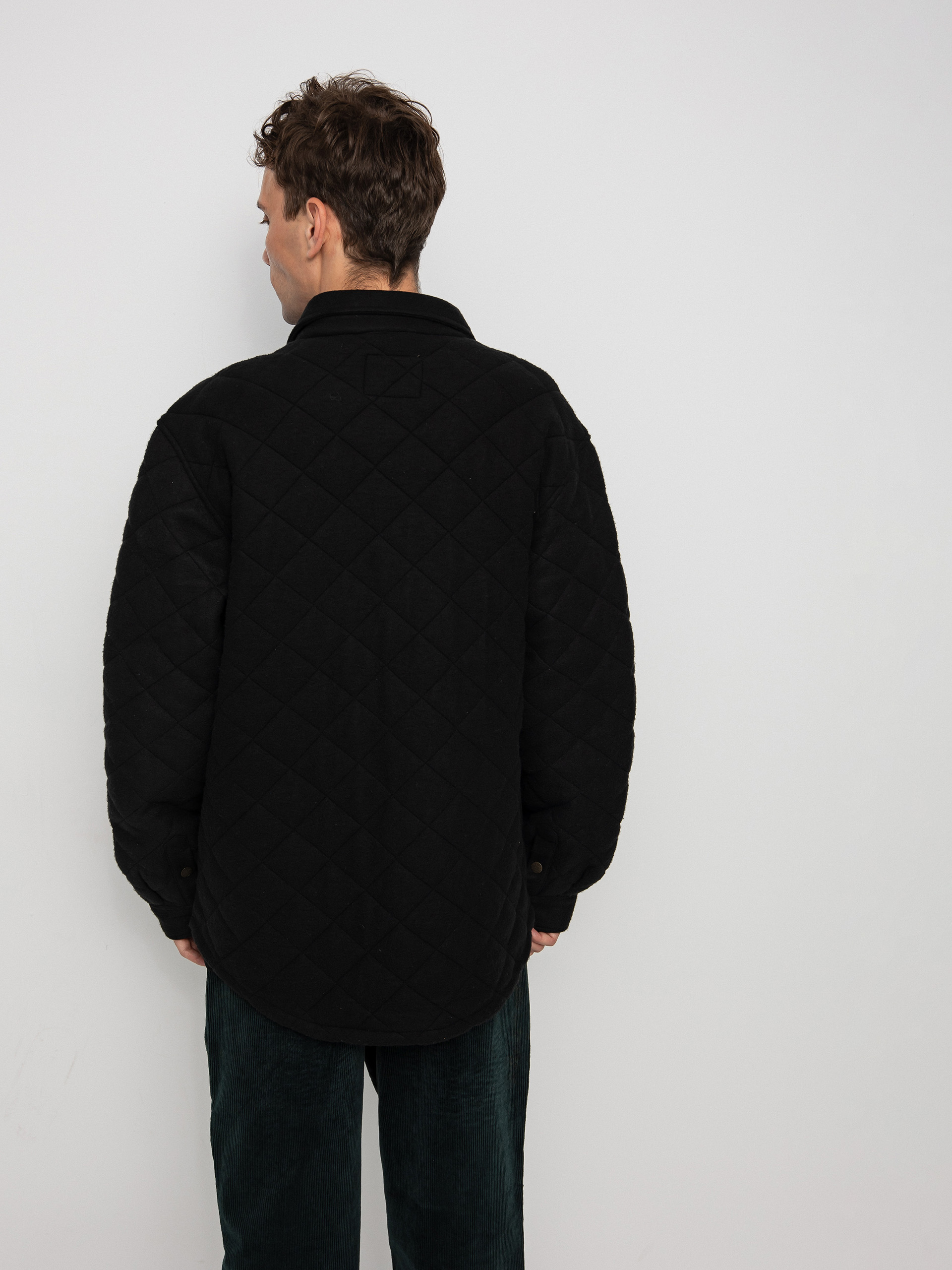 Bunda Brixton Coors Cass Quilted Fleece (black)