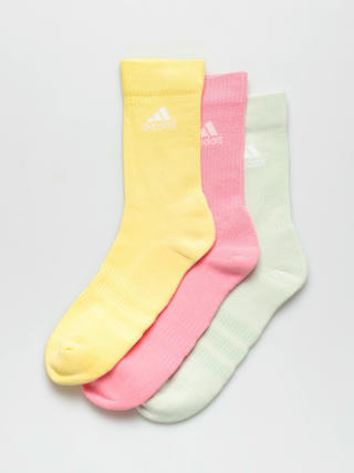 Ponožky adidas Originals Cush Crew 3PP (lingrn/blipnk/almyel)