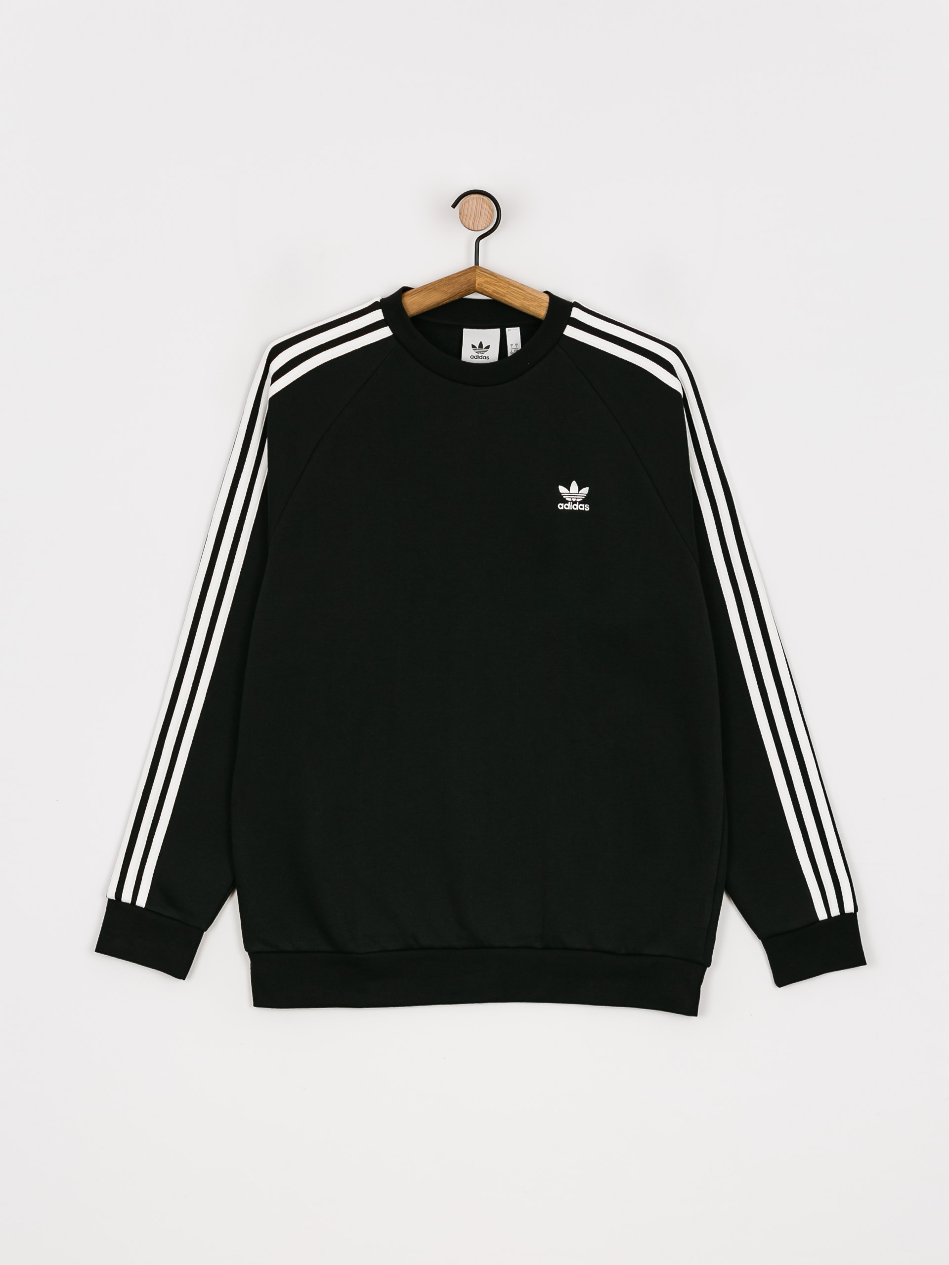 Mikina adidas Originals 3 Stripes Crew (black)