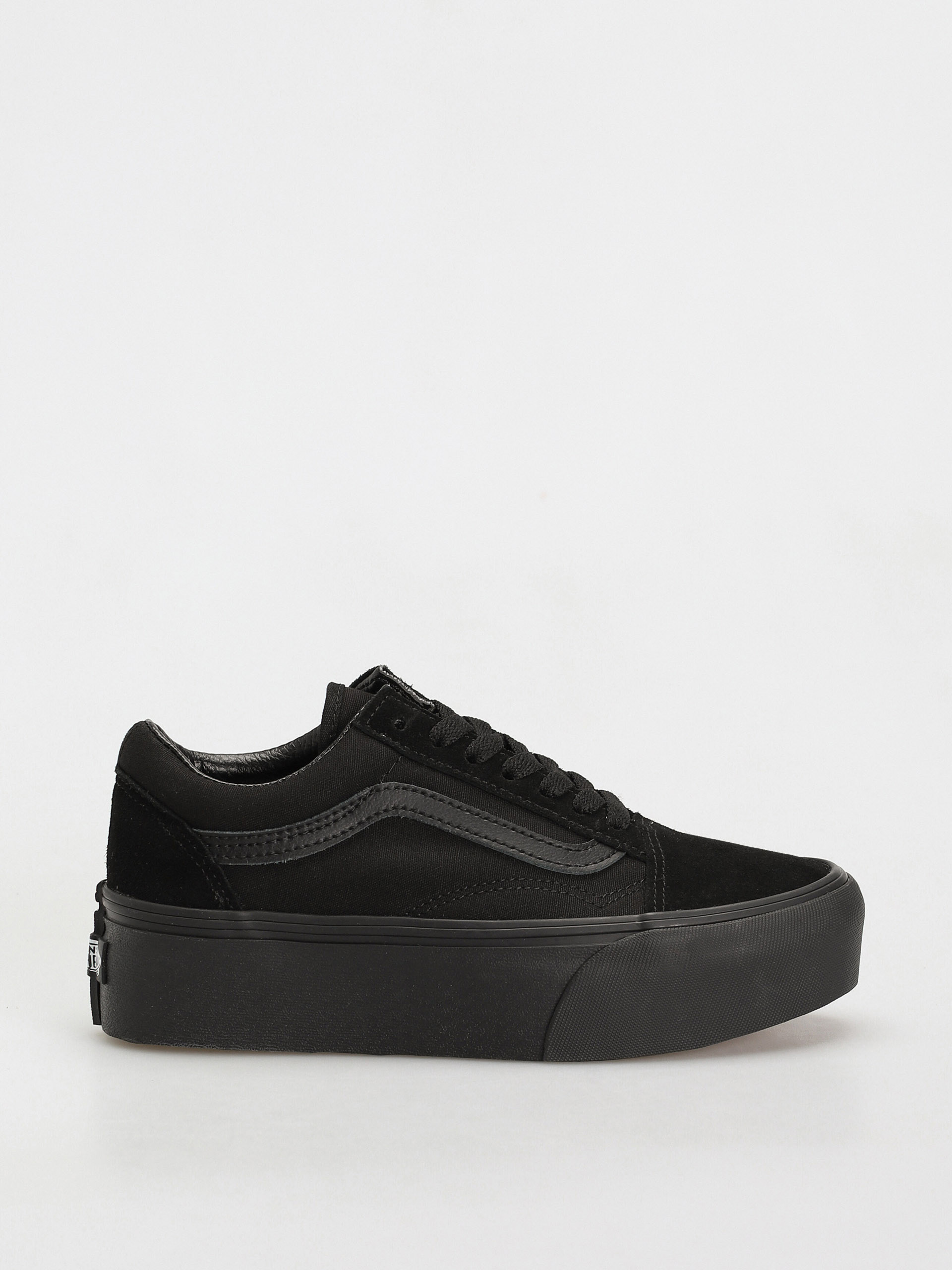 Boty Vans Old Skool Stackform (suede/canvas black/black)