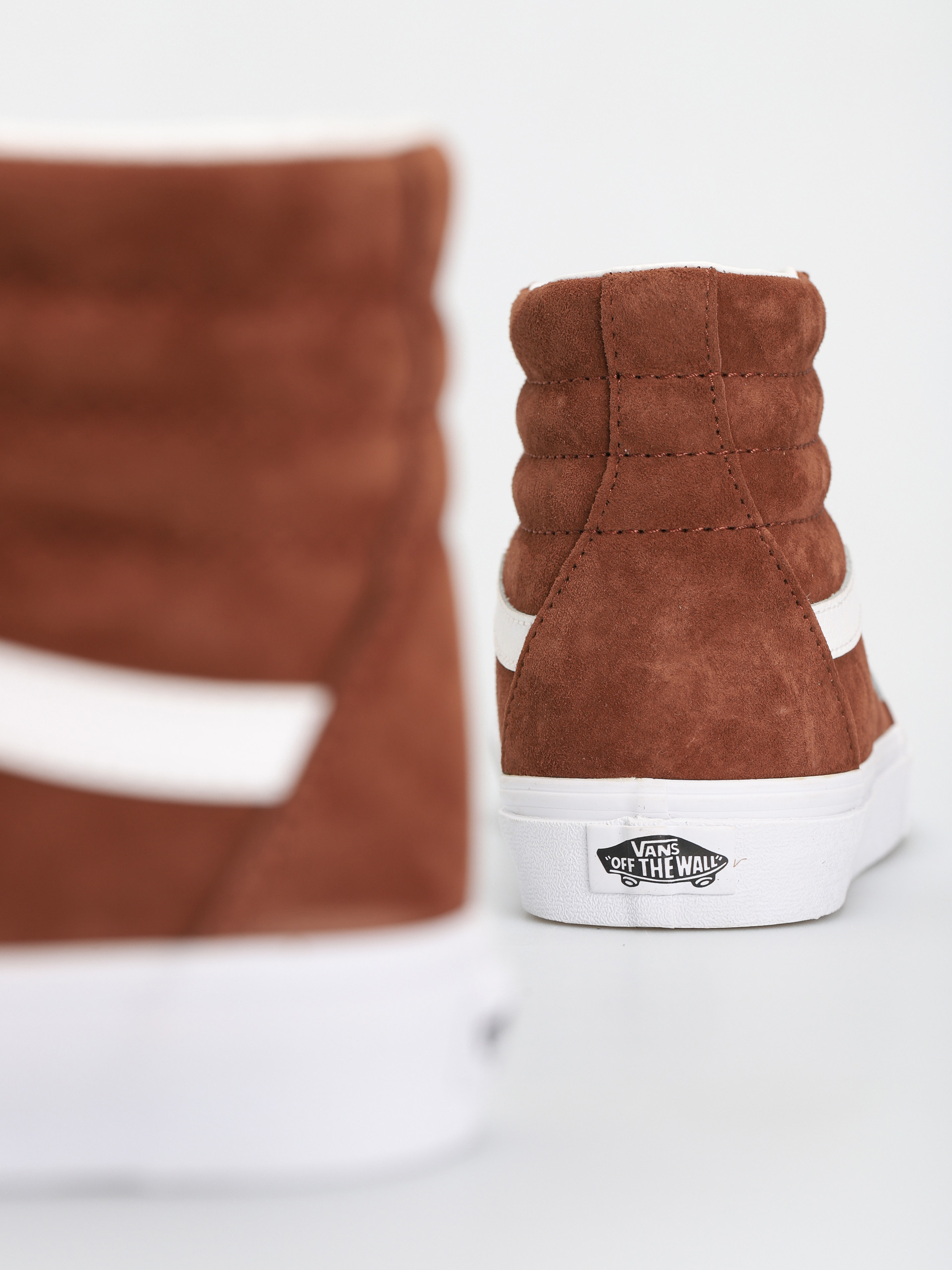 Boty Vans Sk8 Hi (pig suede tortoise shell)