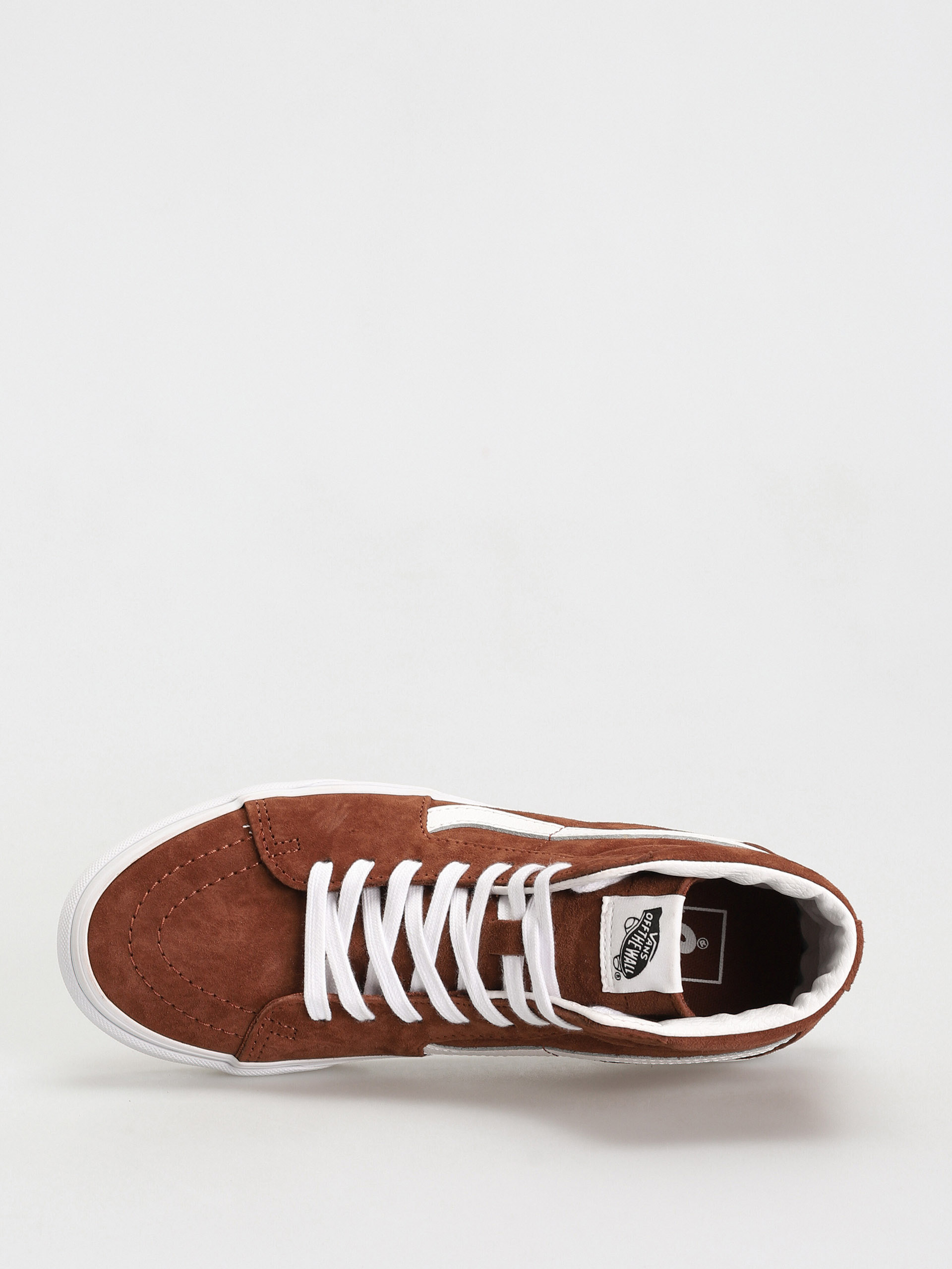 Boty Vans Sk8 Hi (pig suede tortoise shell)