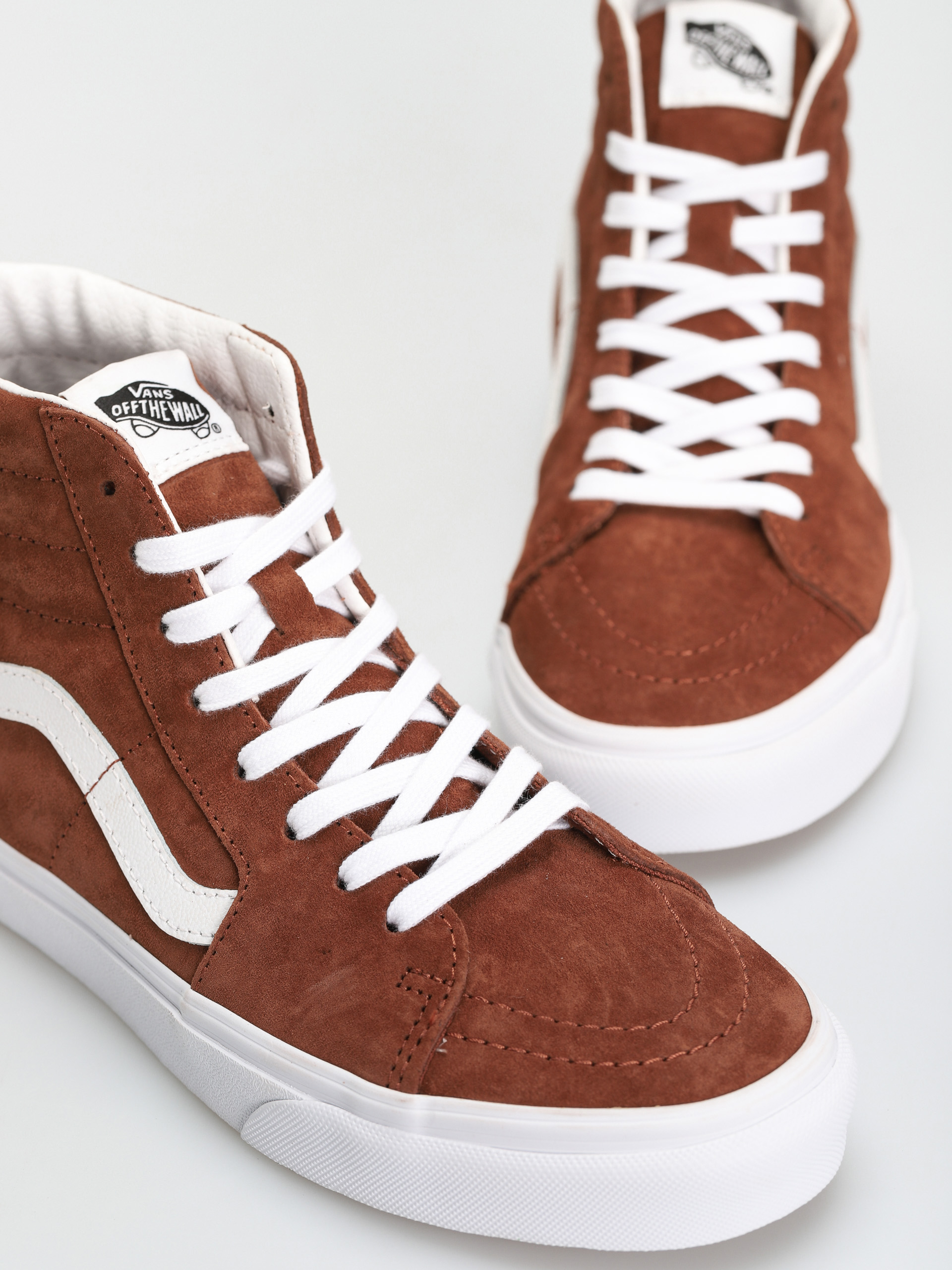 Boty Vans Sk8 Hi (pig suede tortoise shell)