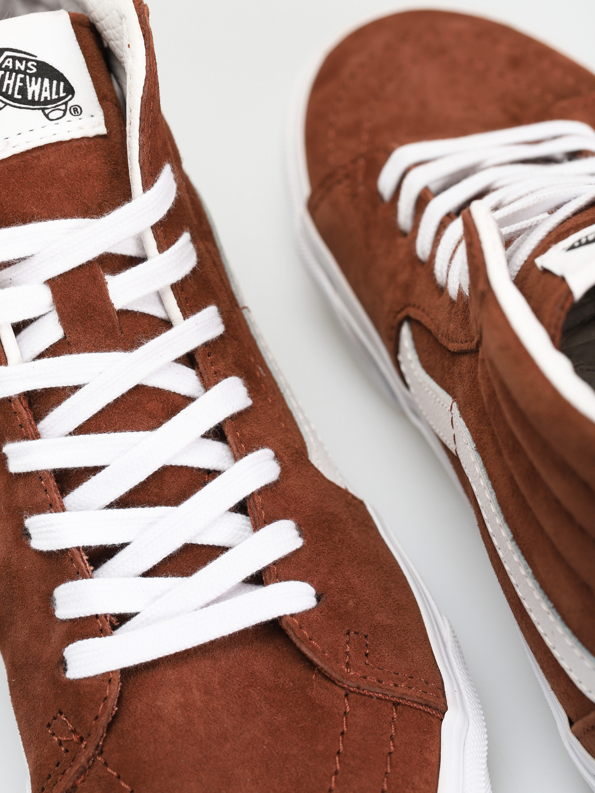 Boty Vans Sk8 Hi (pig suede tortoise shell)