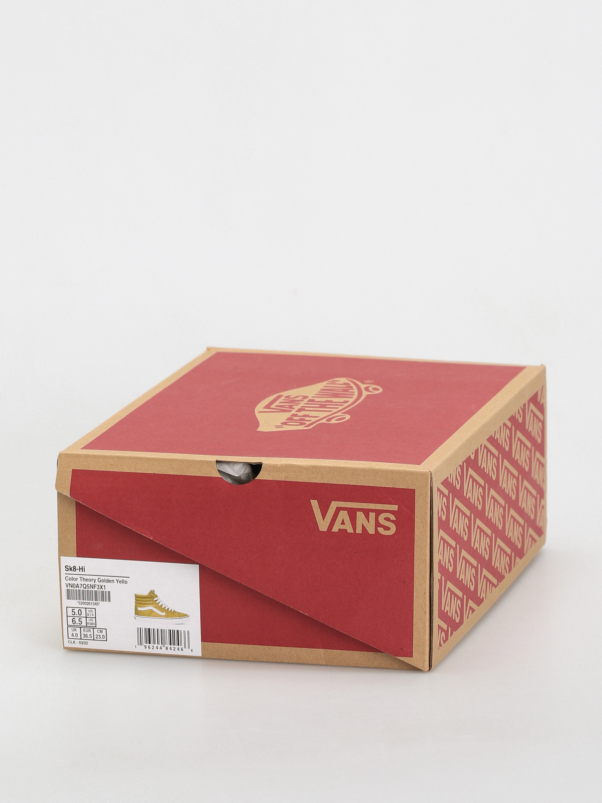 Boty Vans Sk8 Hi (color theory golden yellow)
