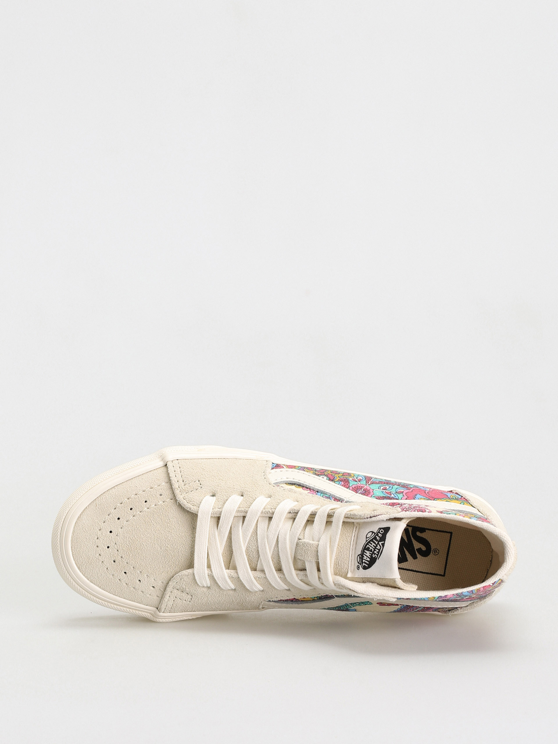 Boty Vans Sk8 Hi Tapered Stackform (paisley bloom turtledove)