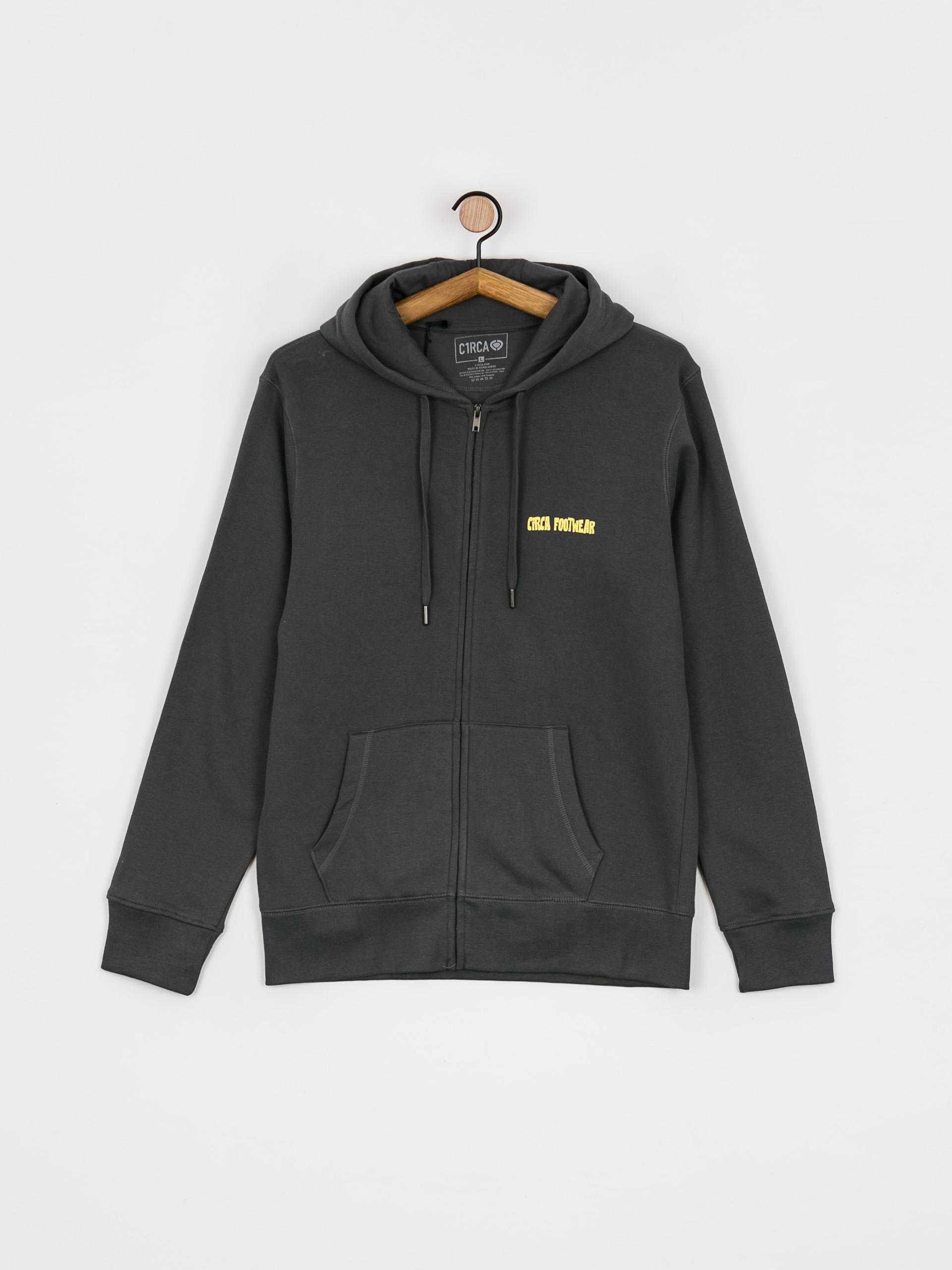 Mikina Circa Shr Cheese Zip (charcoal)