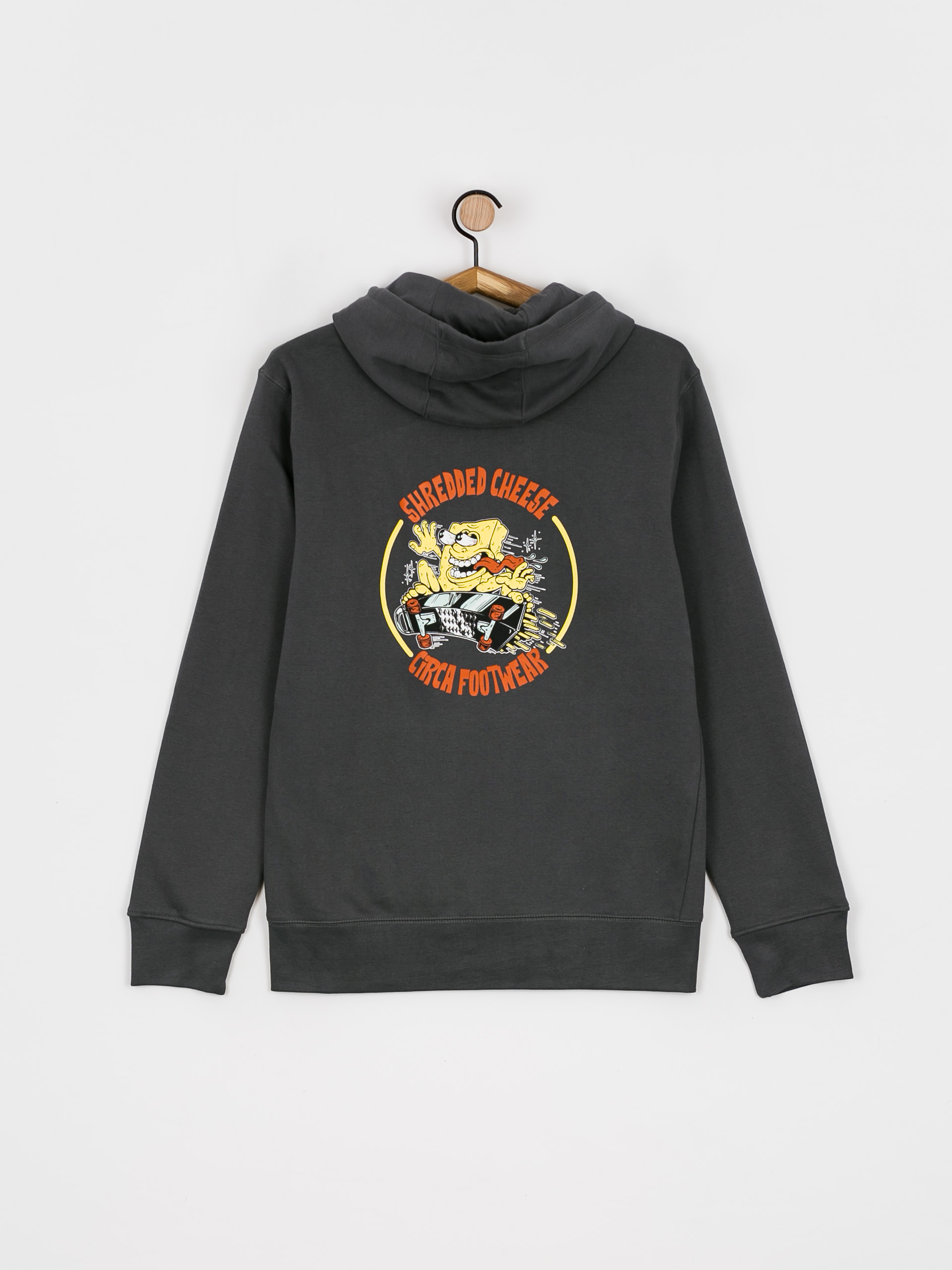 Mikina Circa Shr Cheese Zip (charcoal)