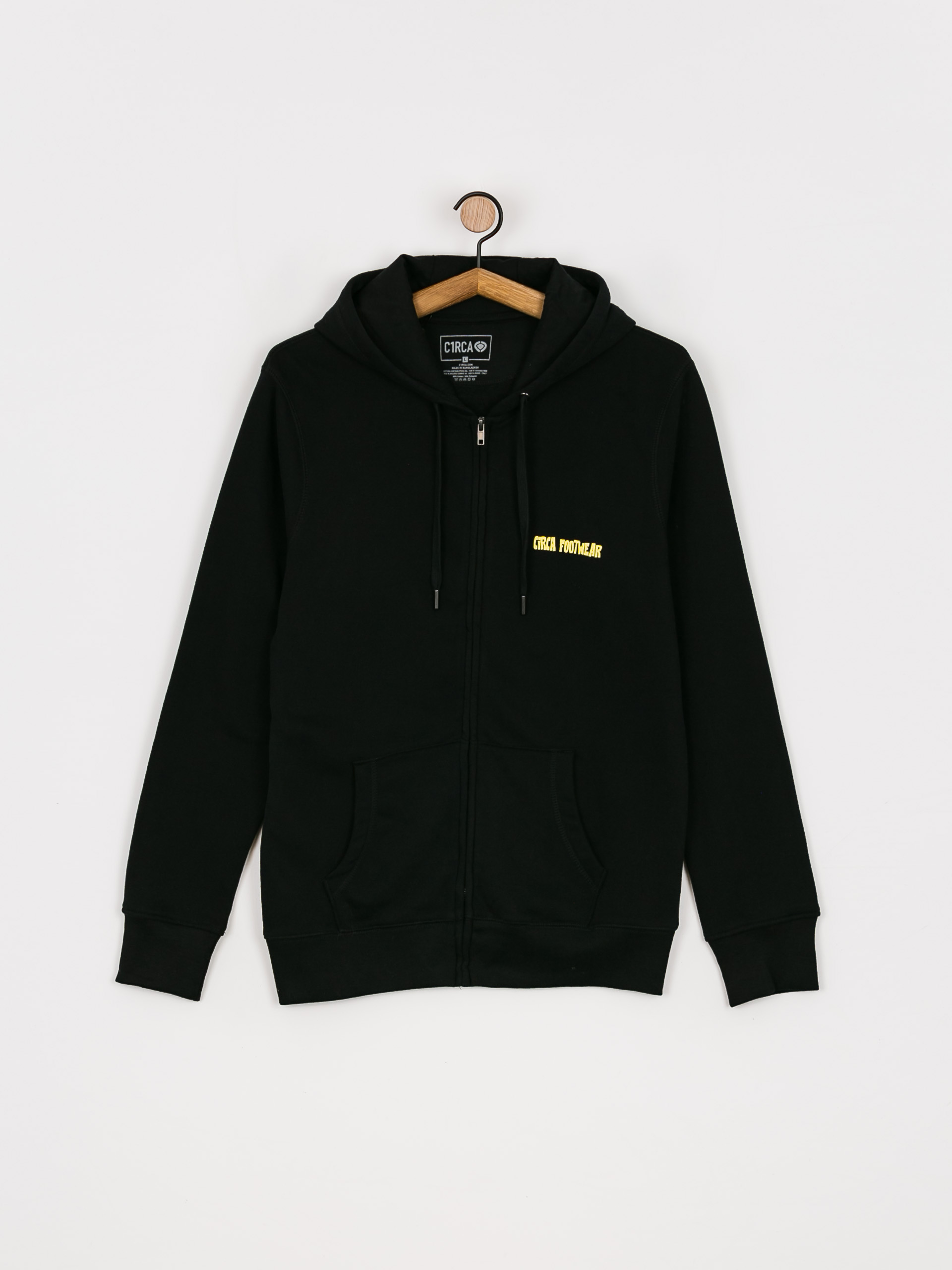 Mikina Circa Shr Cheese Zip (black)