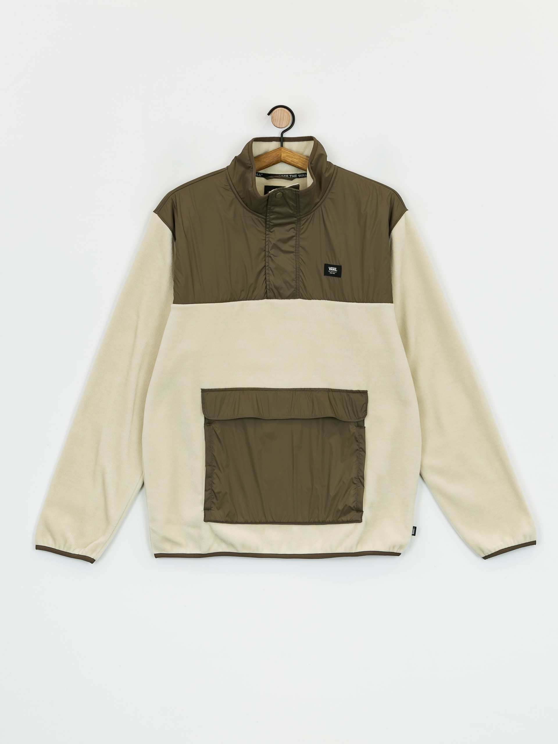 Pánský Mikina s kapucí Vans Mammoth (oatmeal/canteen)