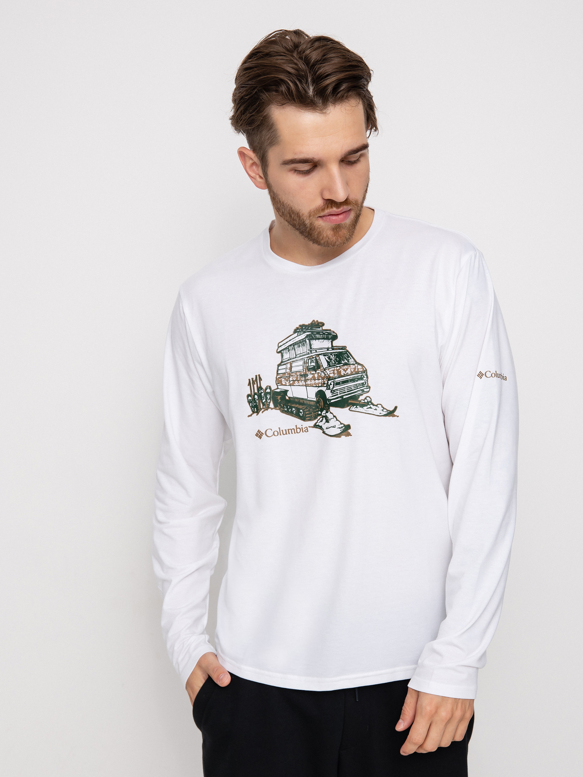 Triko Columbia Sun Trek EU Graphic (white winter f)