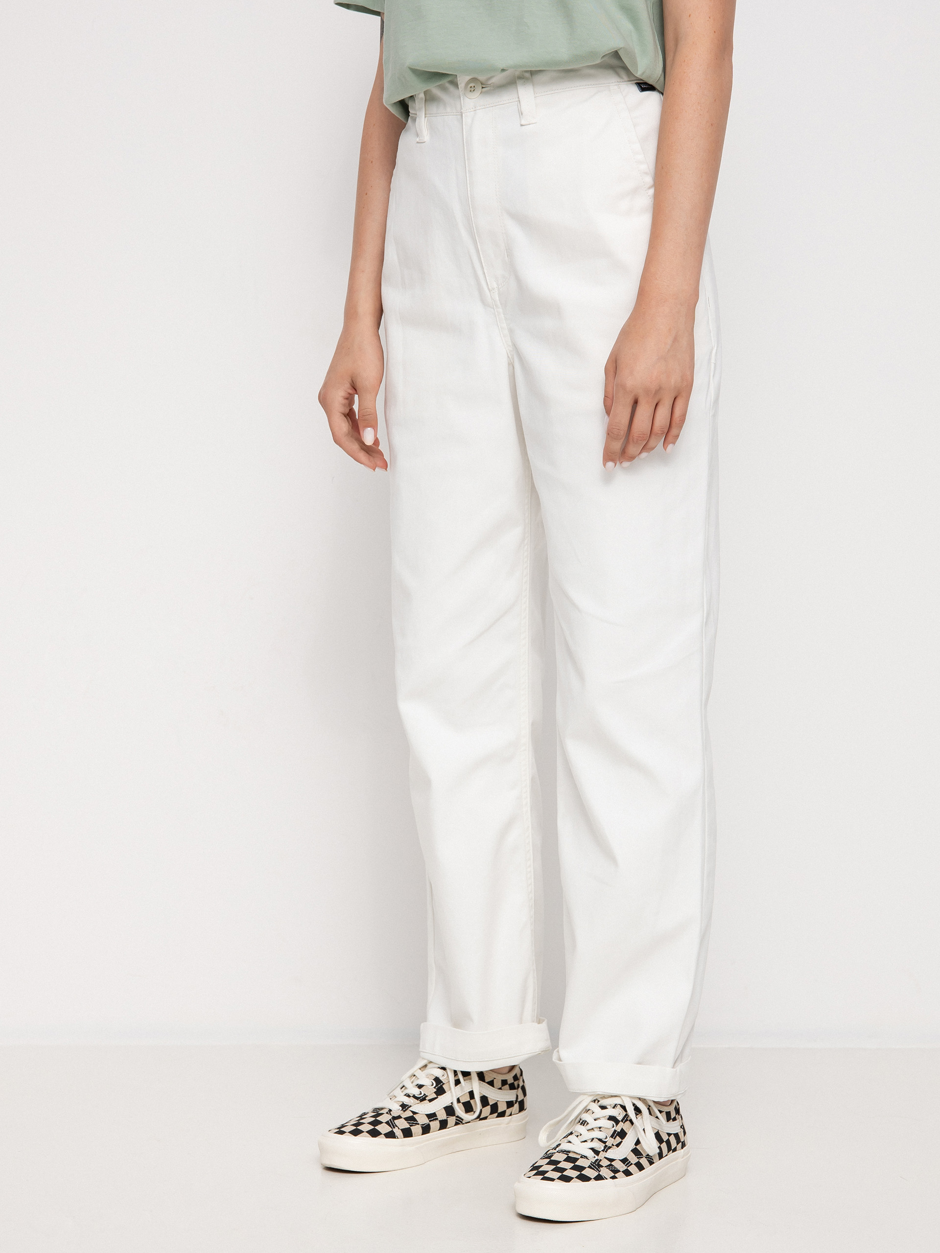 Kalhoty Vans Authentic Chino Wmn (authentic marshmallow)