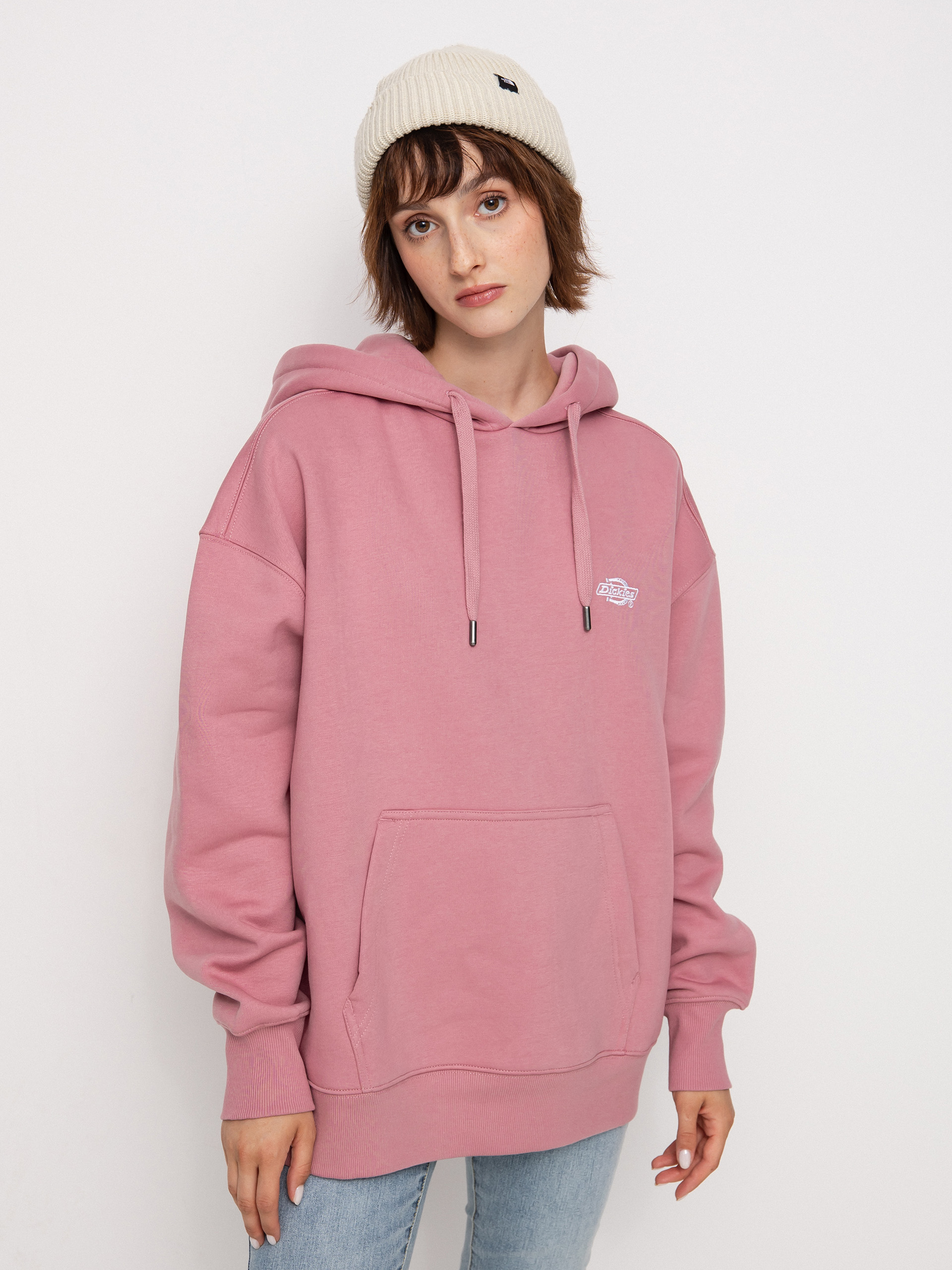 Mikina s kapucí Dickies Summerdale HD Wmn (foxglove)