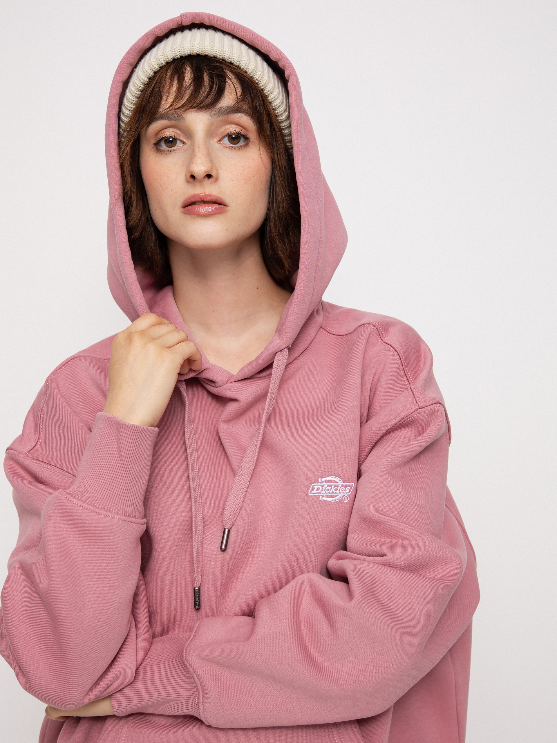 Mikina s kapucí Dickies Summerdale HD Wmn (foxglove)