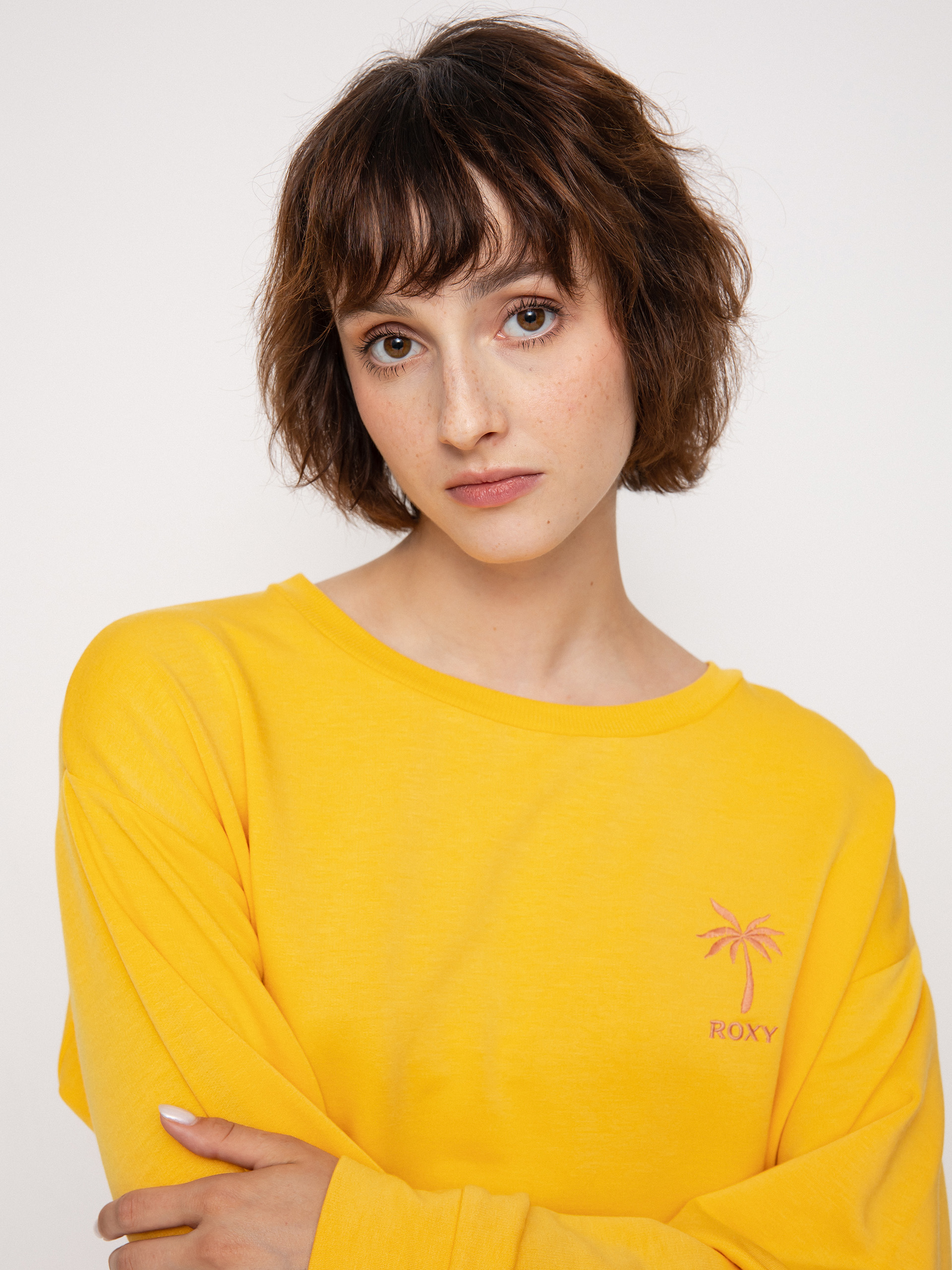 Mikina Roxy Surfing By Moonlight D Wmn (yolk yellow)