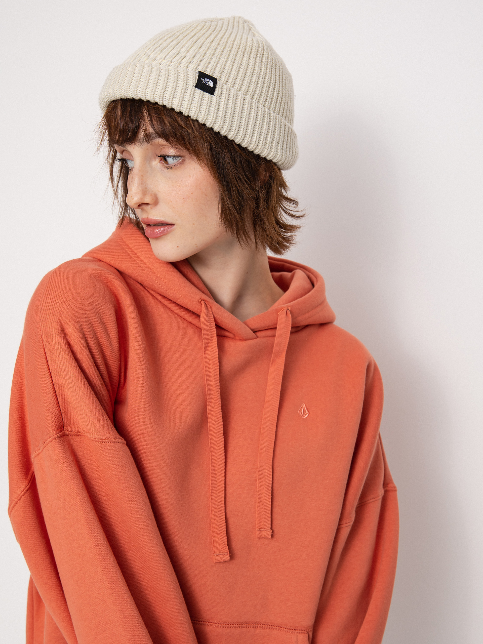 Mikina Volcom Stone Heart II Wmn (terra cotta)