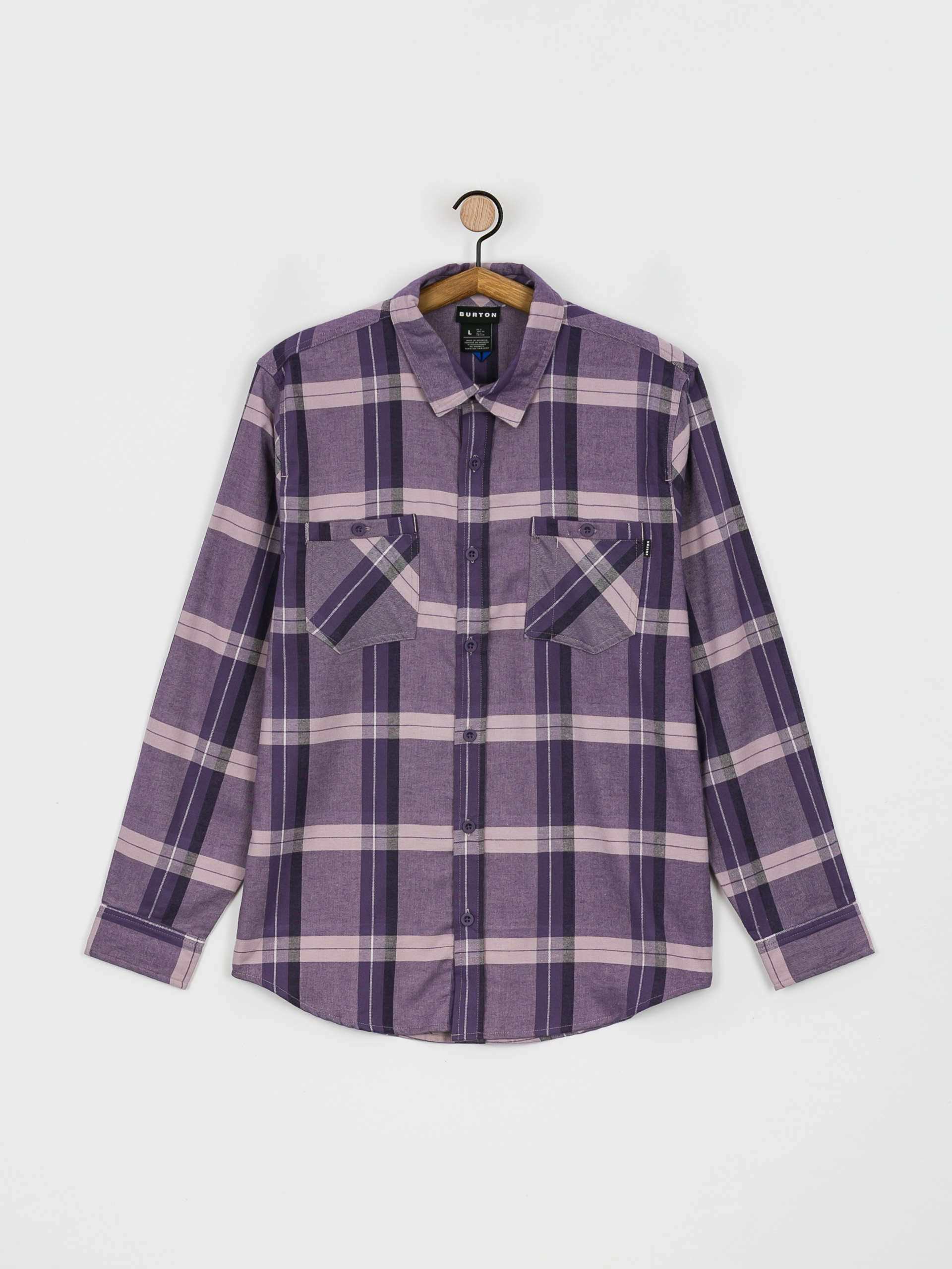 Košile Burton Favorite Flannel (elderberry sparse plaid)