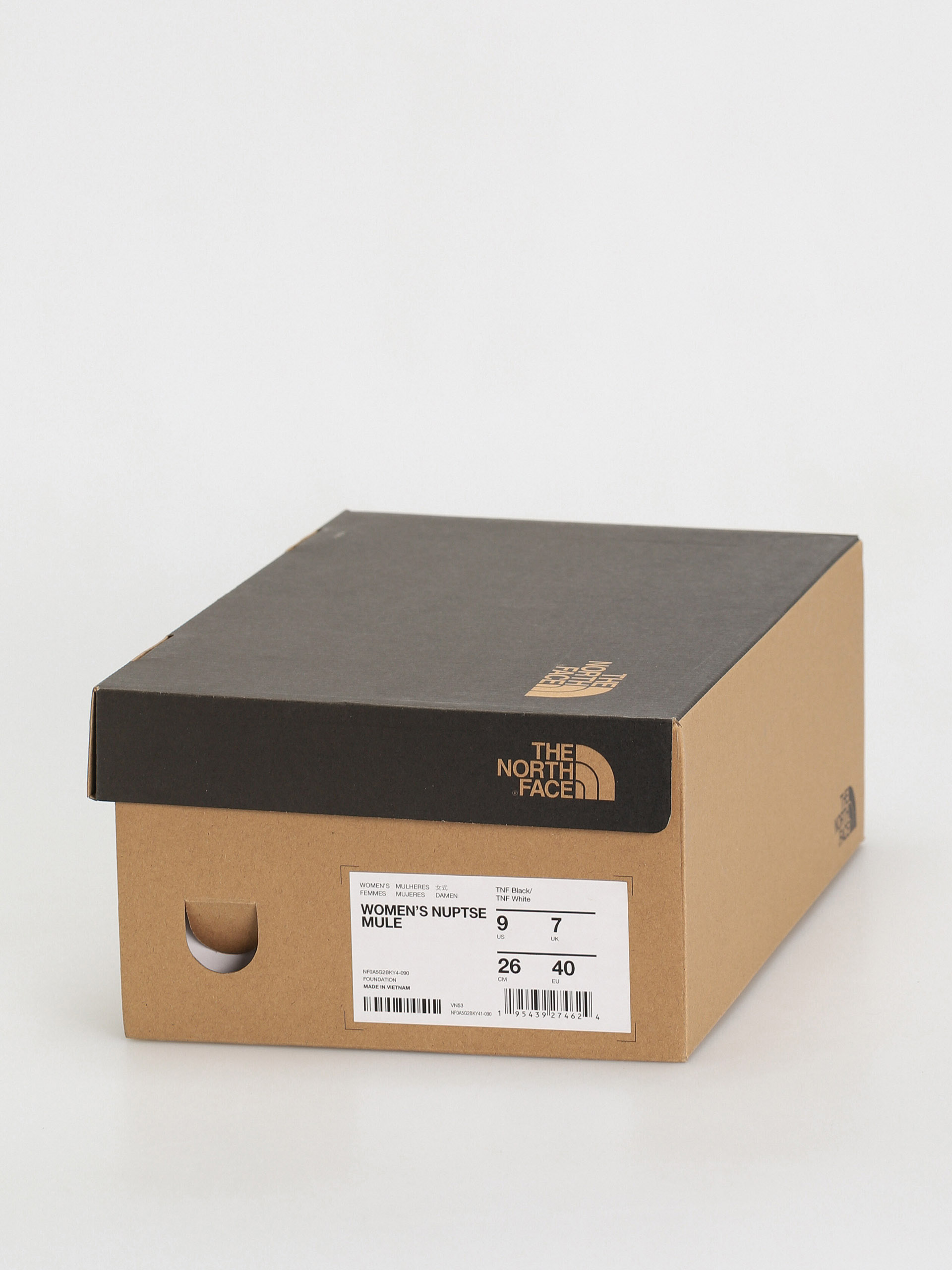 Boty The North Face Nuptse Mule Wmn (tnf black/tnf white)