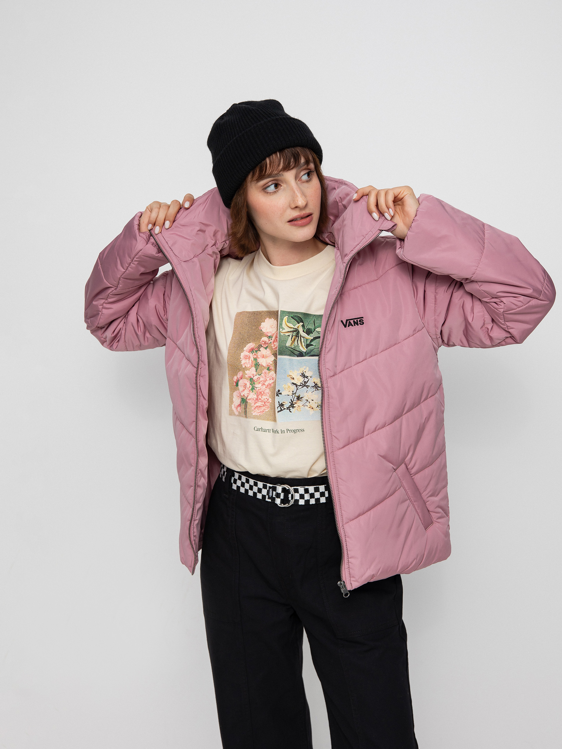 Bunda Vans Foundry Puff MTE Wmn (lilas)