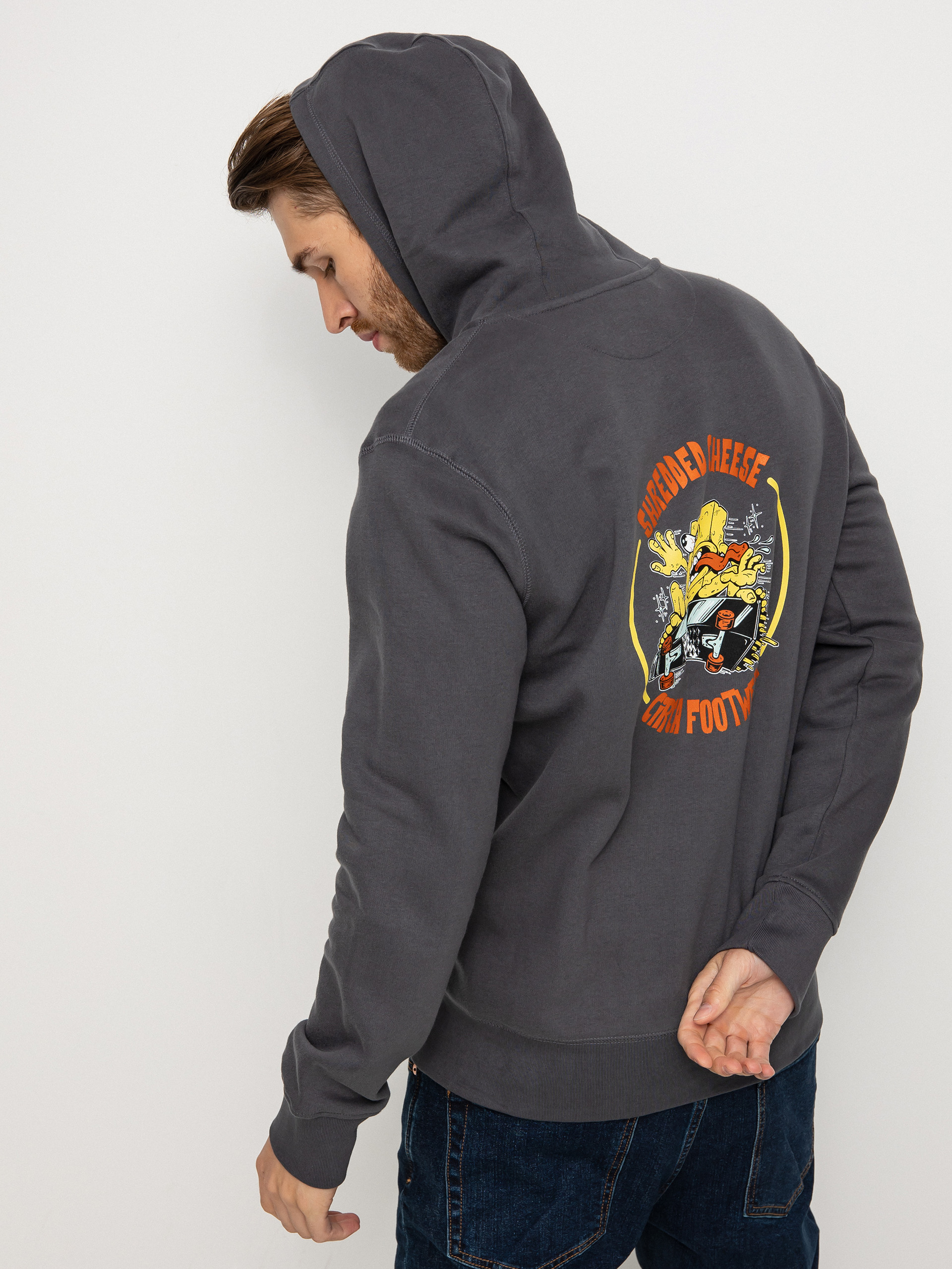 Mikina Circa Shr Cheese Zip (charcoal)