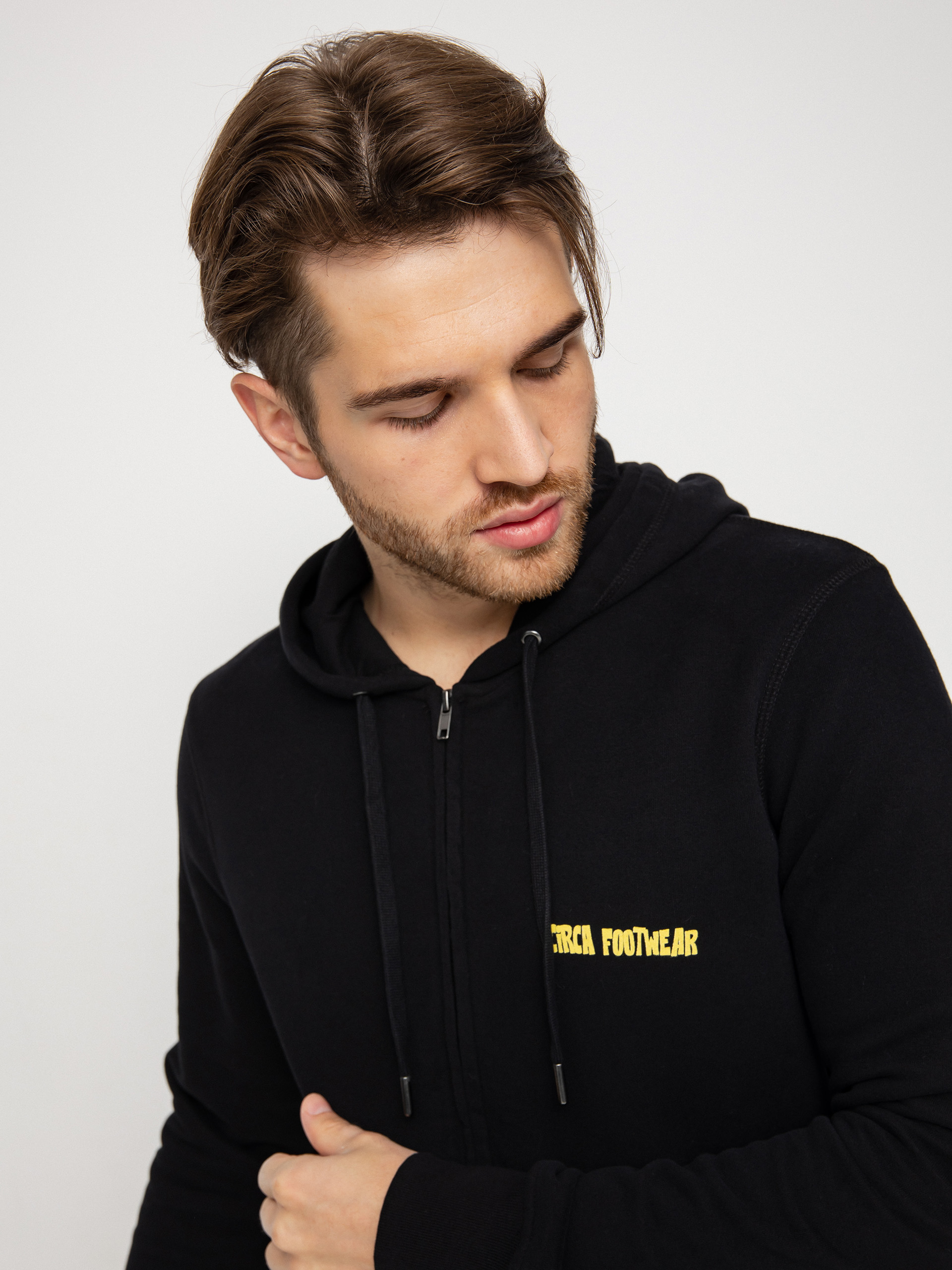 Mikina Circa Shr Cheese Zip (black)