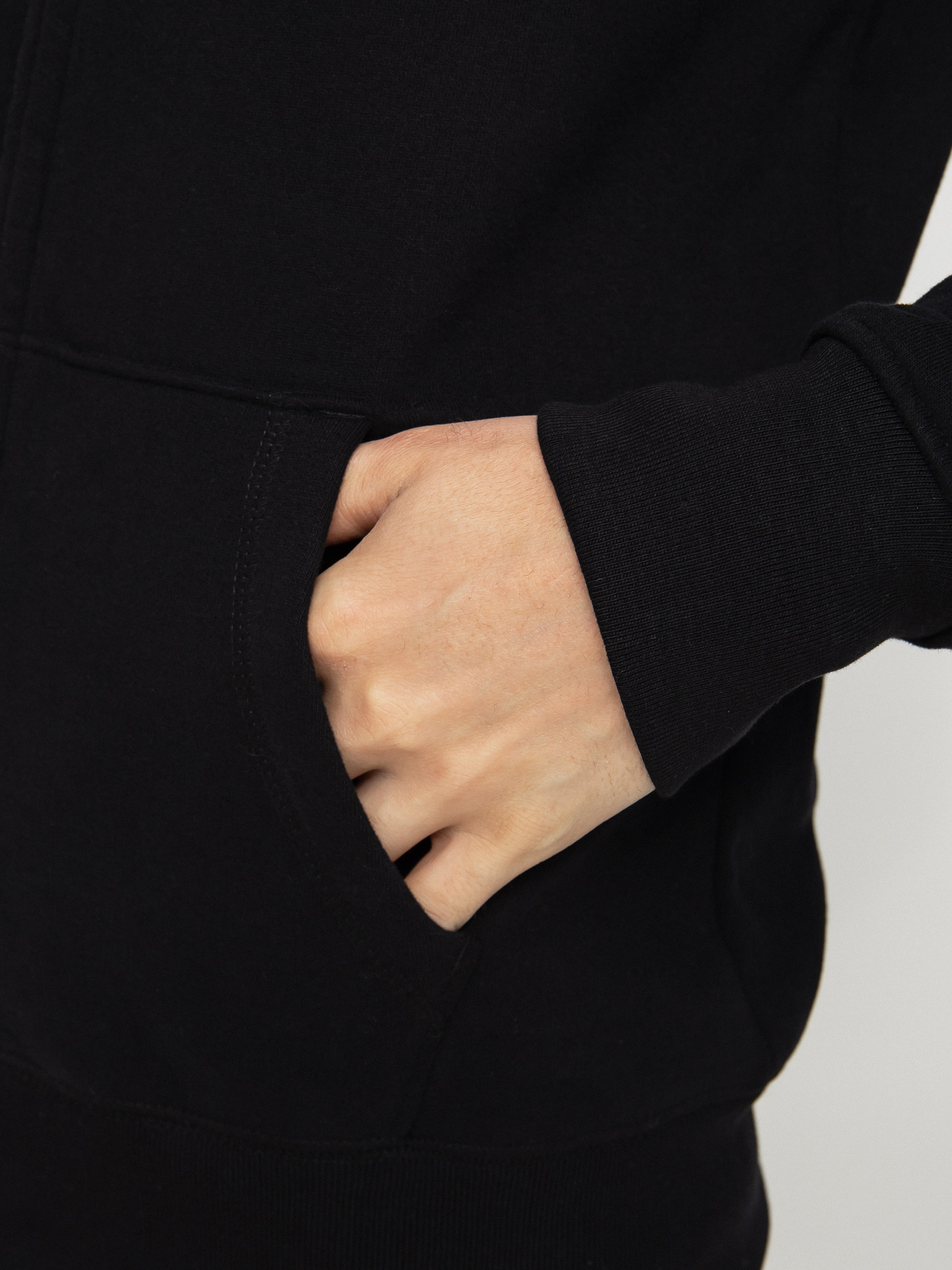 Mikina Circa Shr Cheese Zip (black)