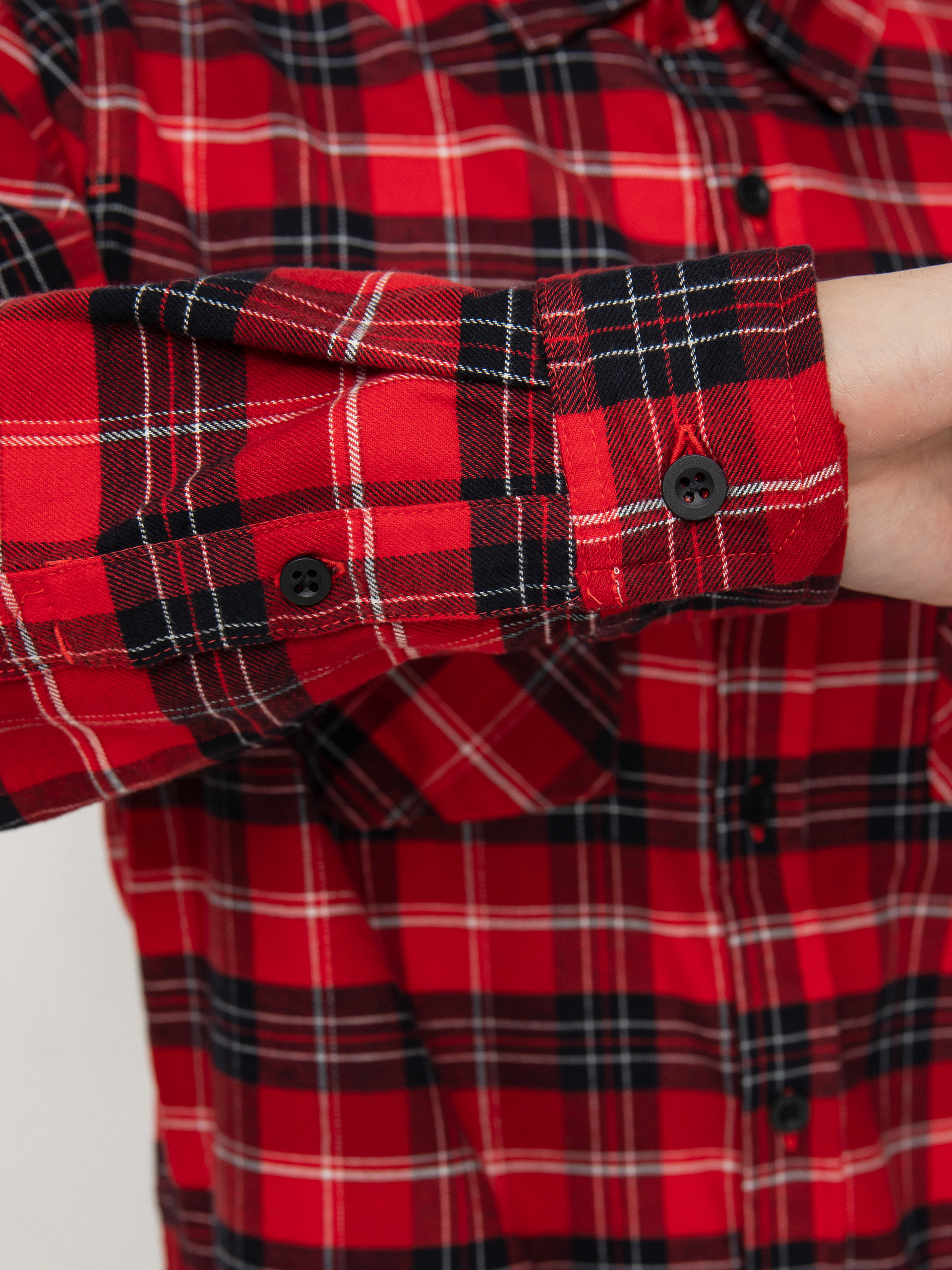 Košile Burton Favorite Flannel (tomato bradley plaid)