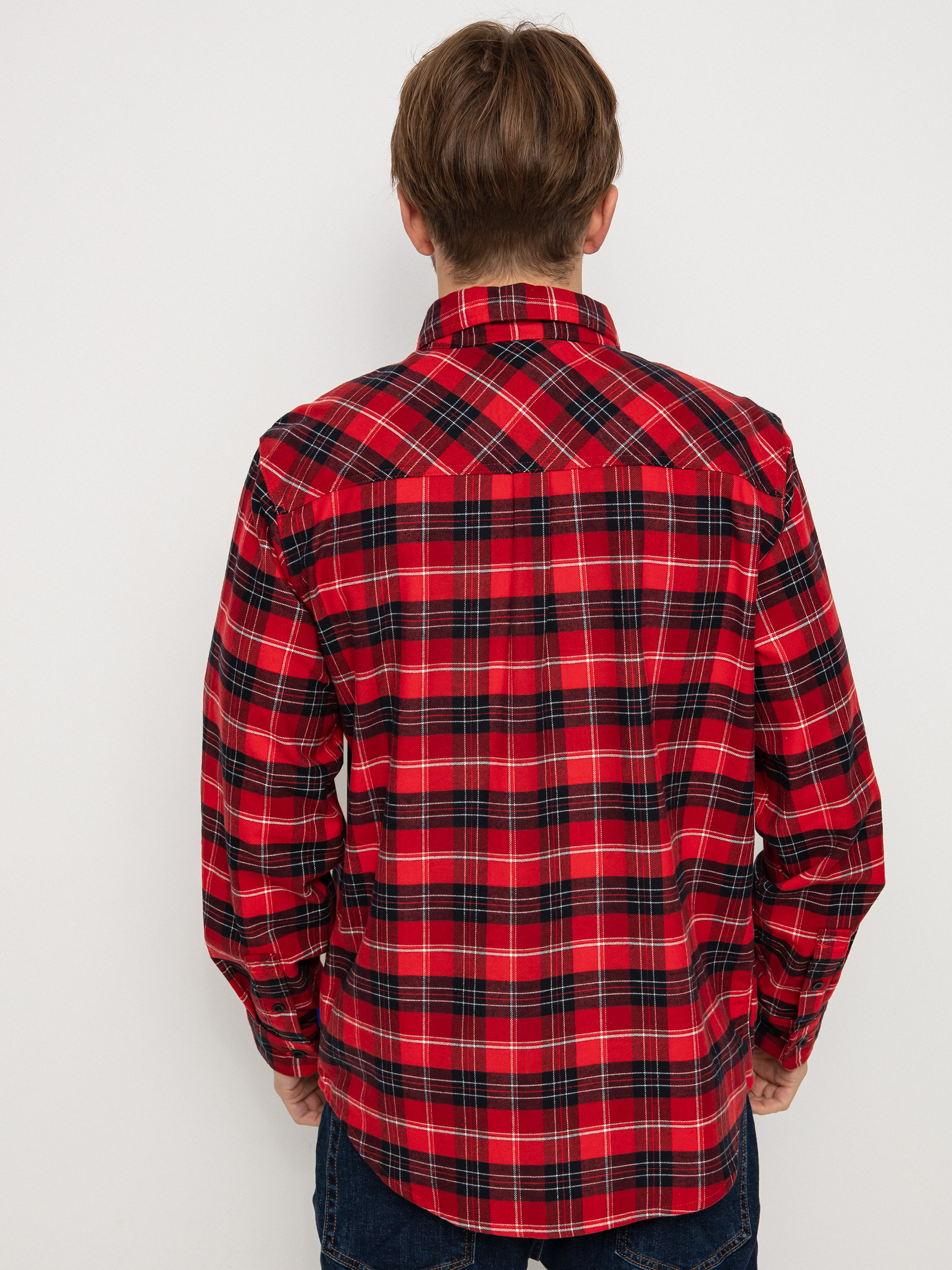 Košile Burton Favorite Flannel (tomato bradley plaid)