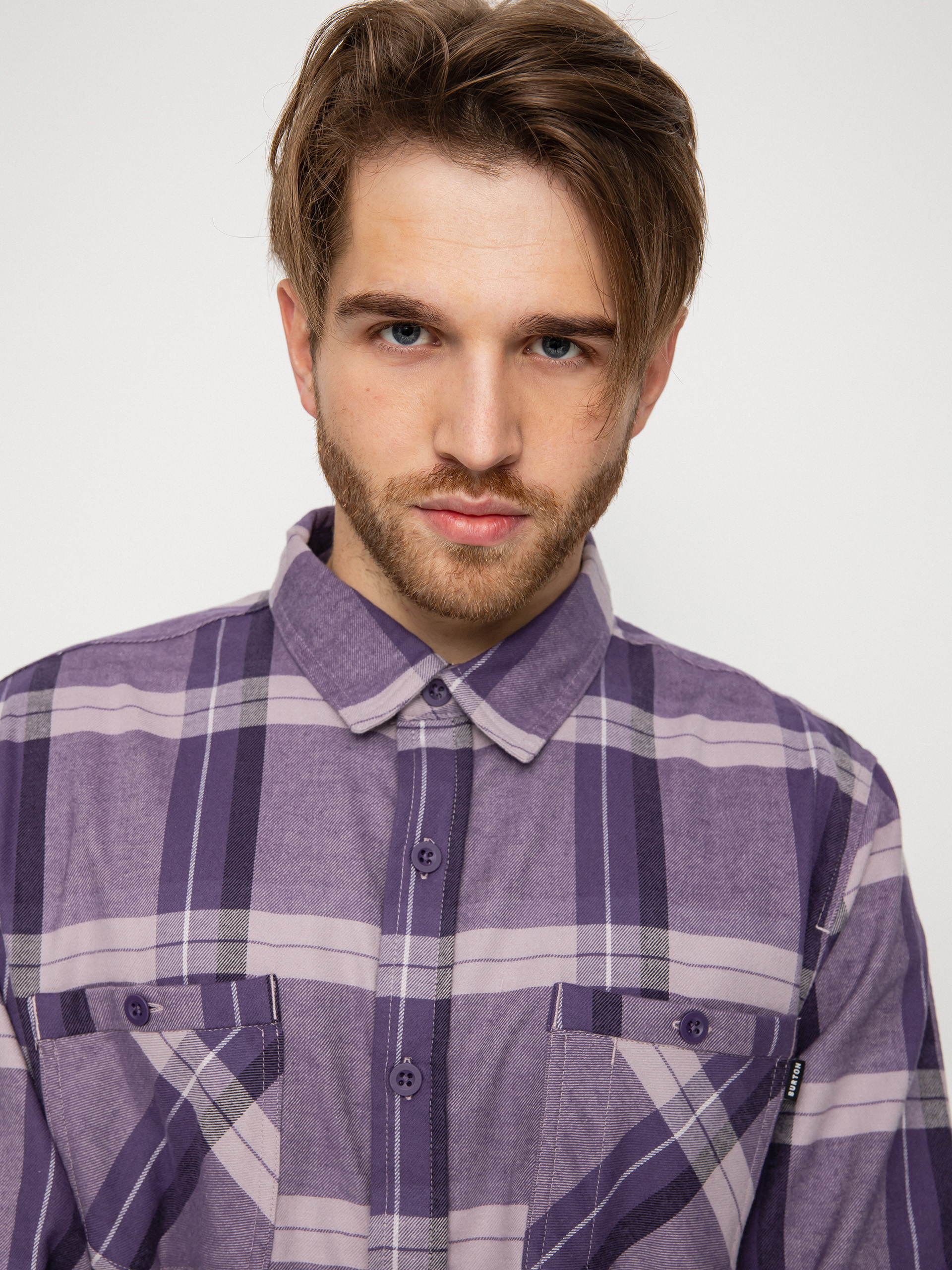 Košile Burton Favorite Flannel (elderberry sparse plaid)