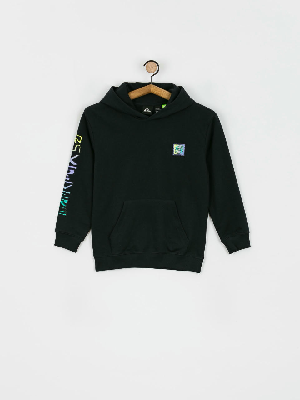 Mikina s kapucí Quiksilver Radical Times HD JR (black)